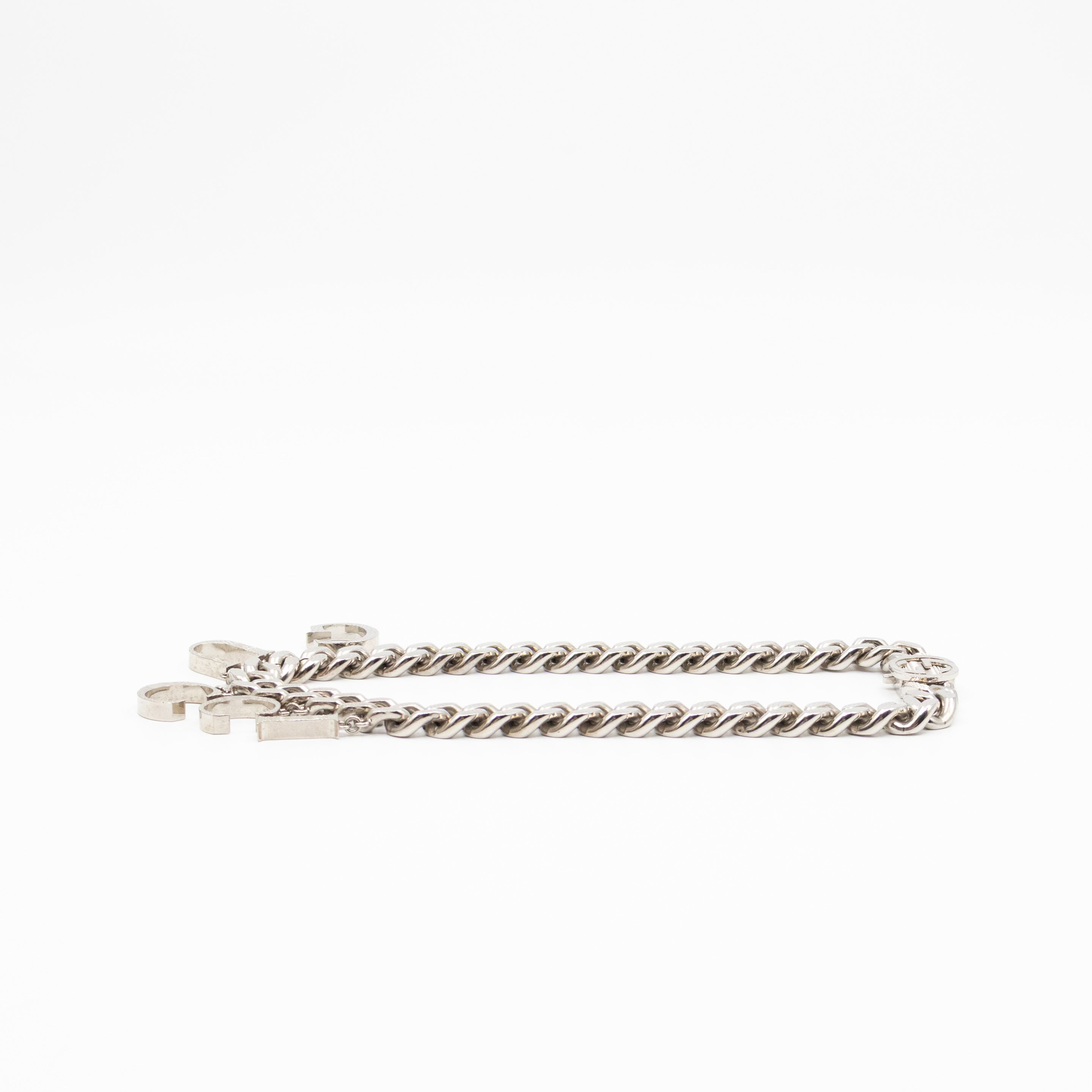 Gucci Script Choker Palladium