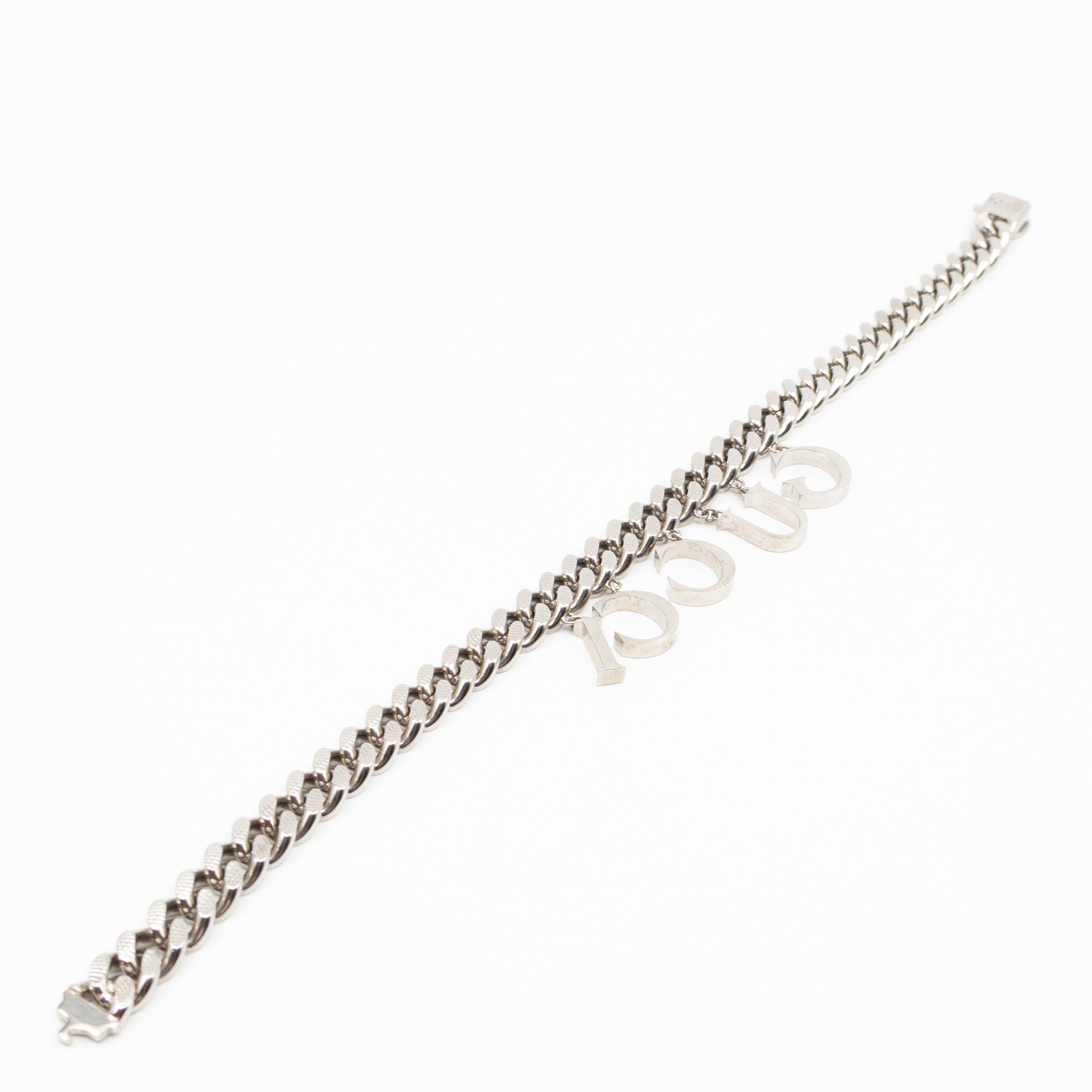 Gucci Script Choker Palladium