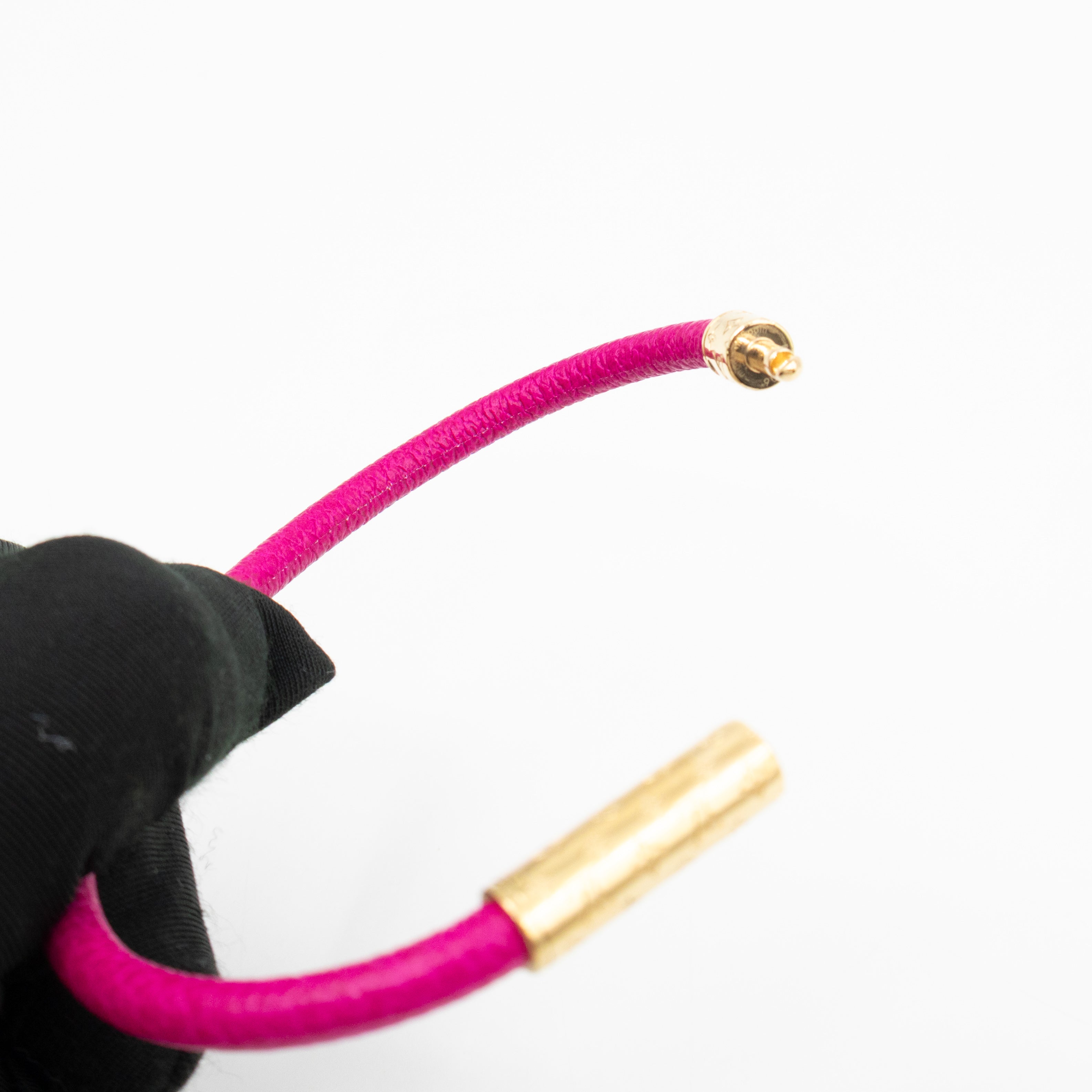 Confidential Bracelet Pink Leather