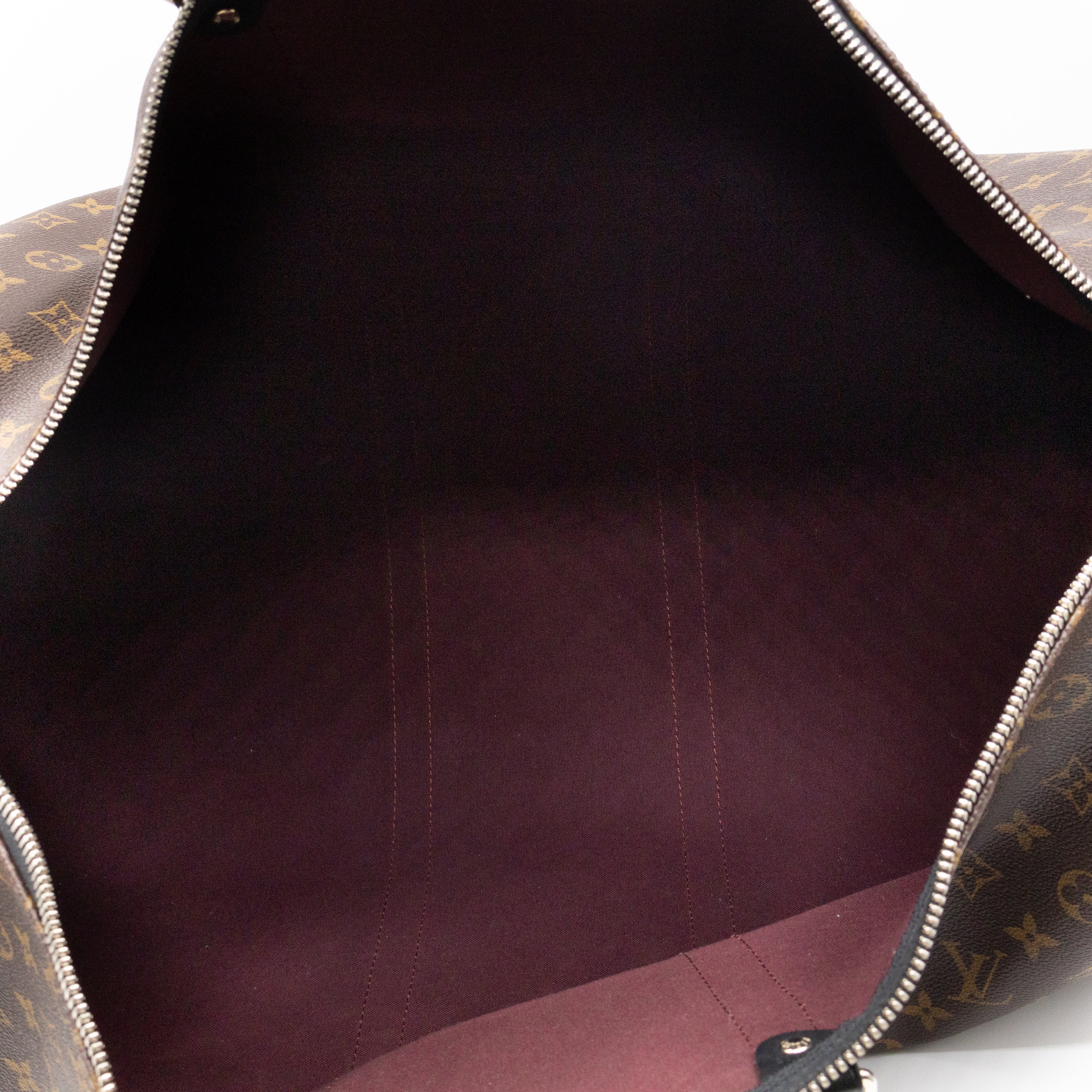 Keepall 55 Bandouliere Monogram Macassar