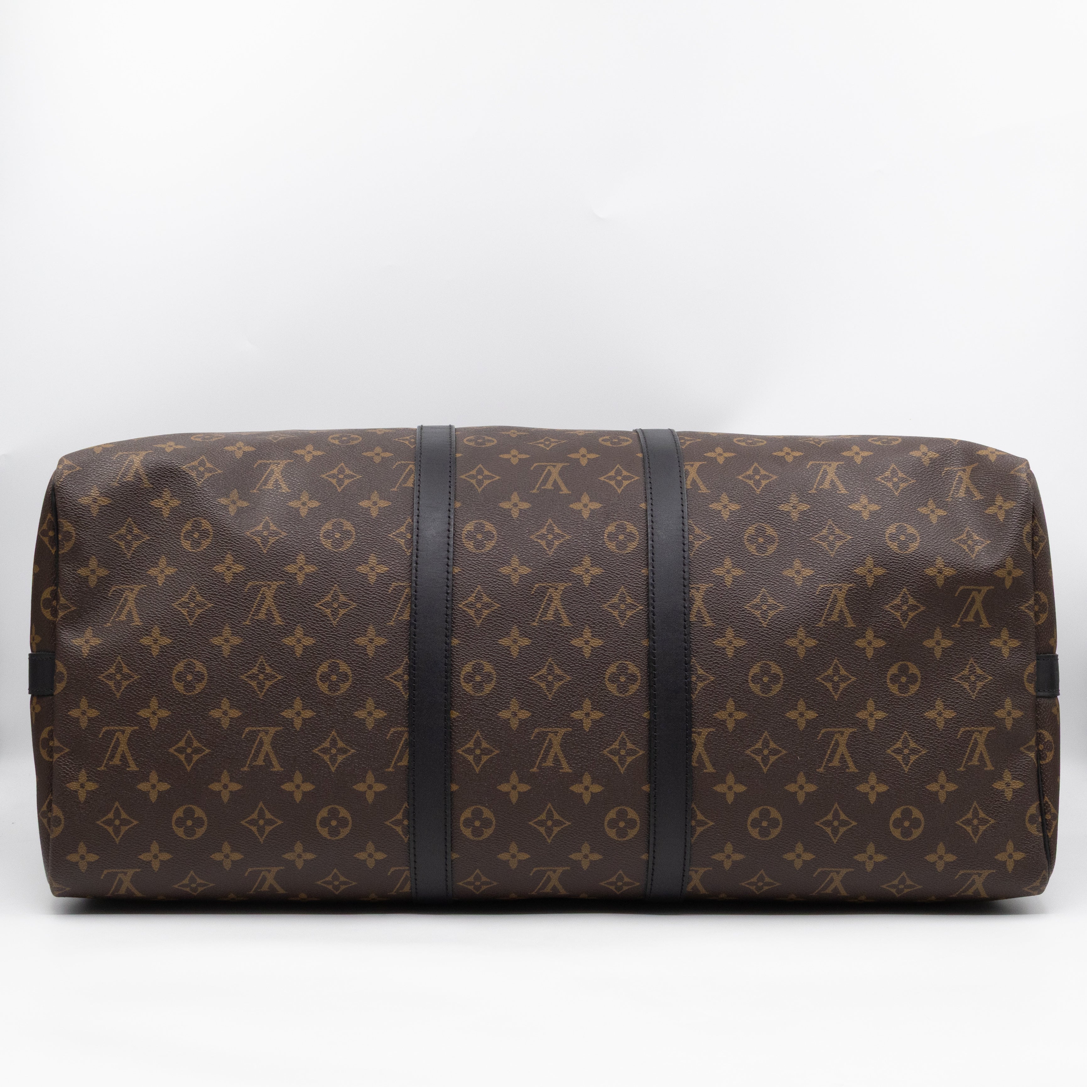 Keepall 55 Bandouliere Monogram Macassar