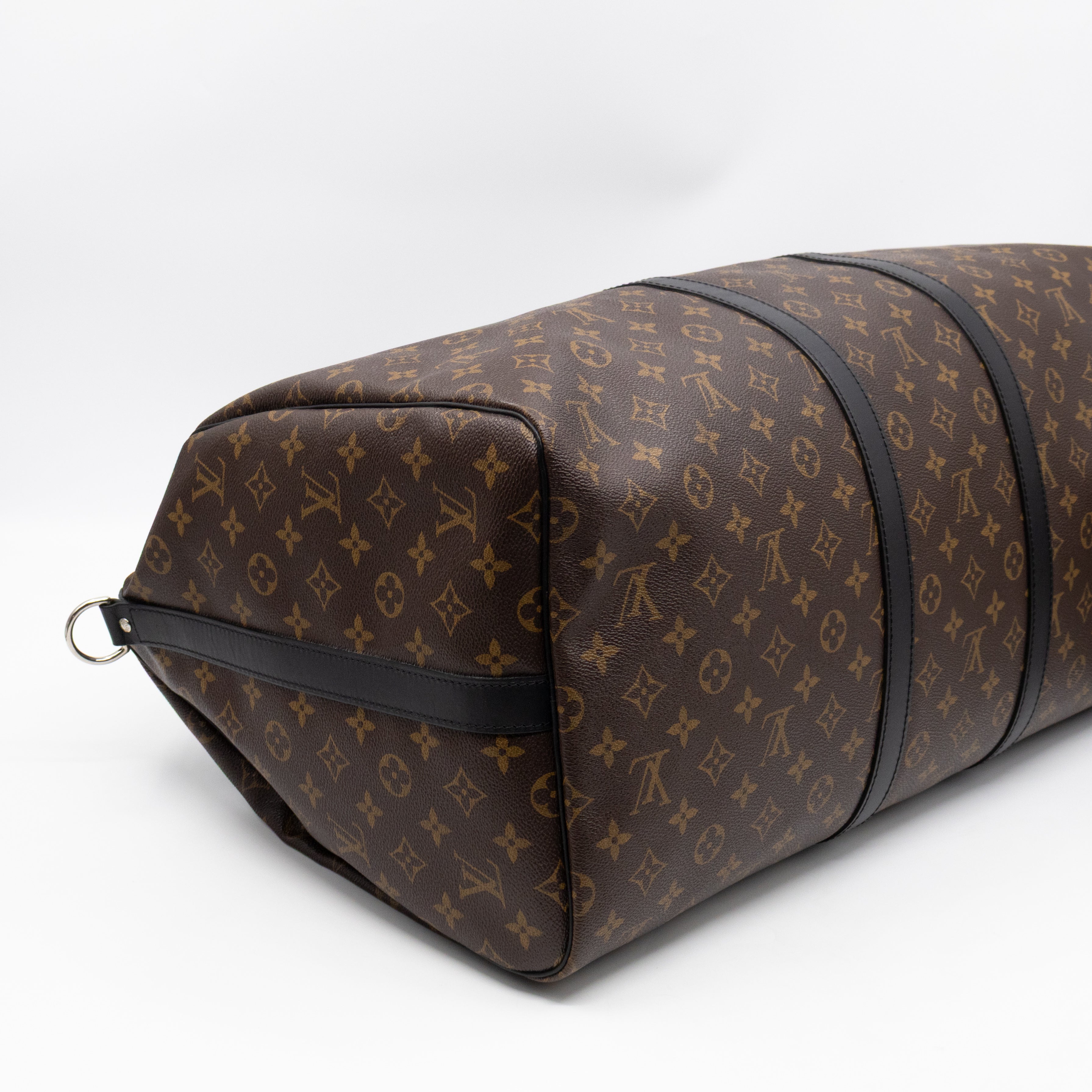Keepall 55 Bandouliere Monogram Macassar