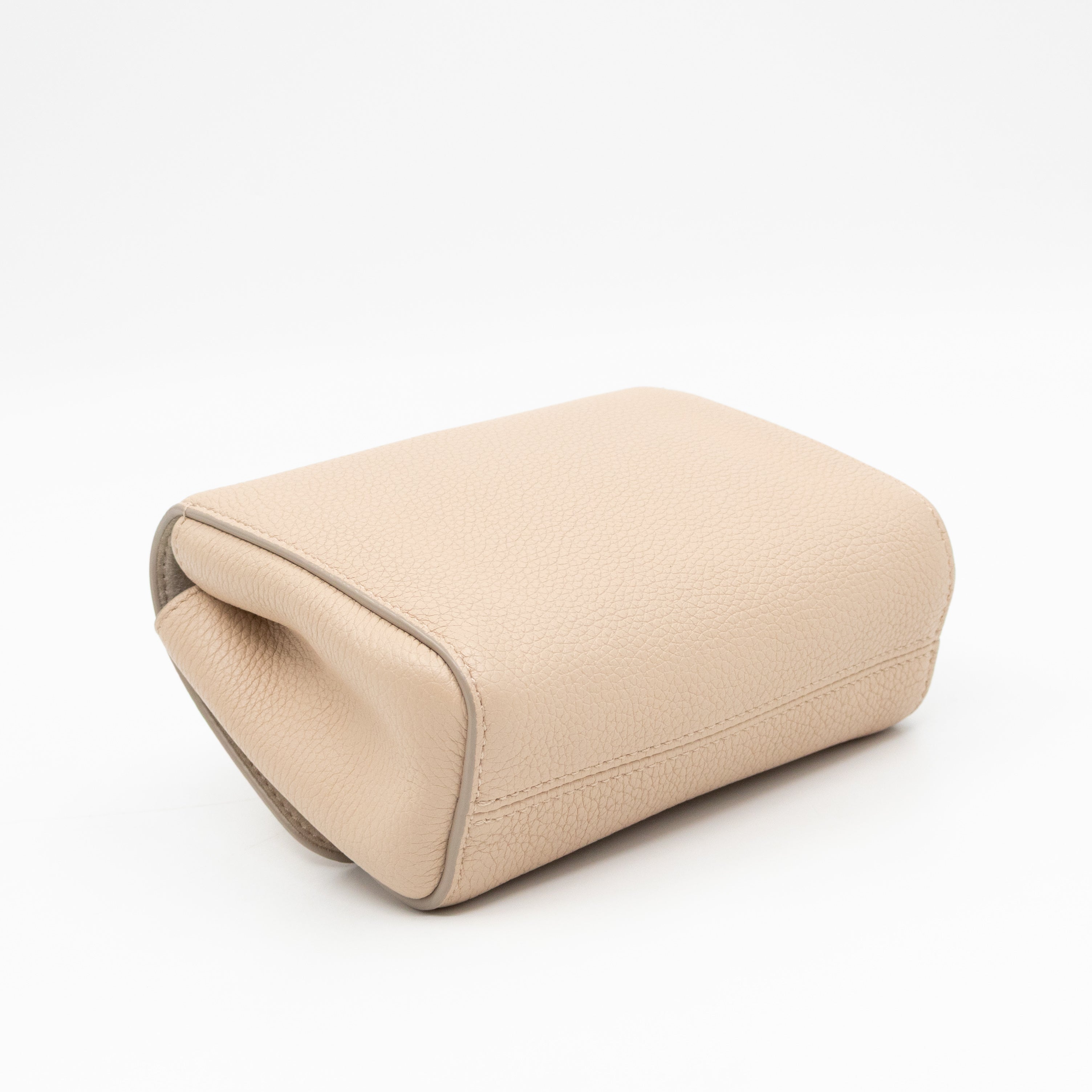 Lily Mini Beige Leather