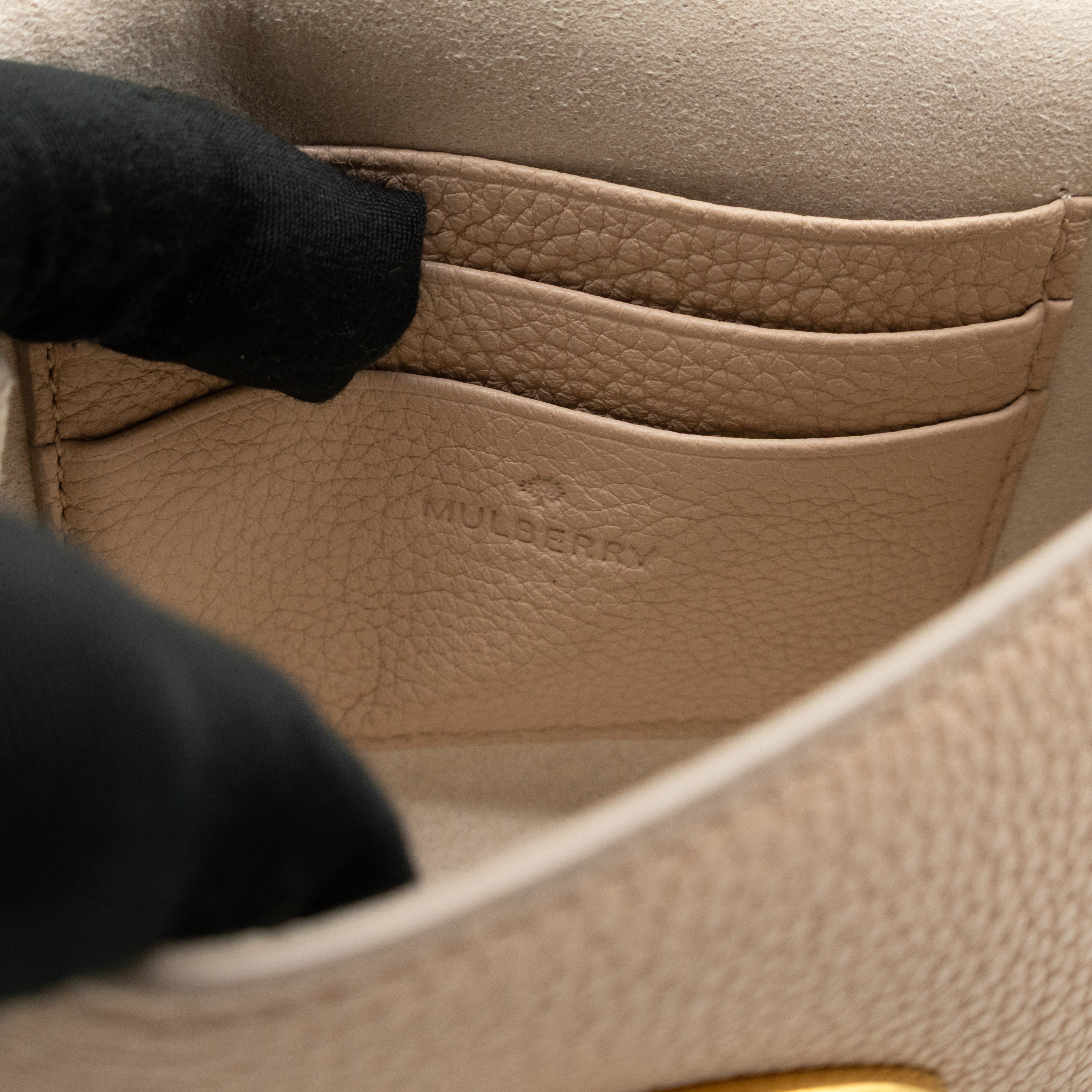 Lily Mini Beige Leather