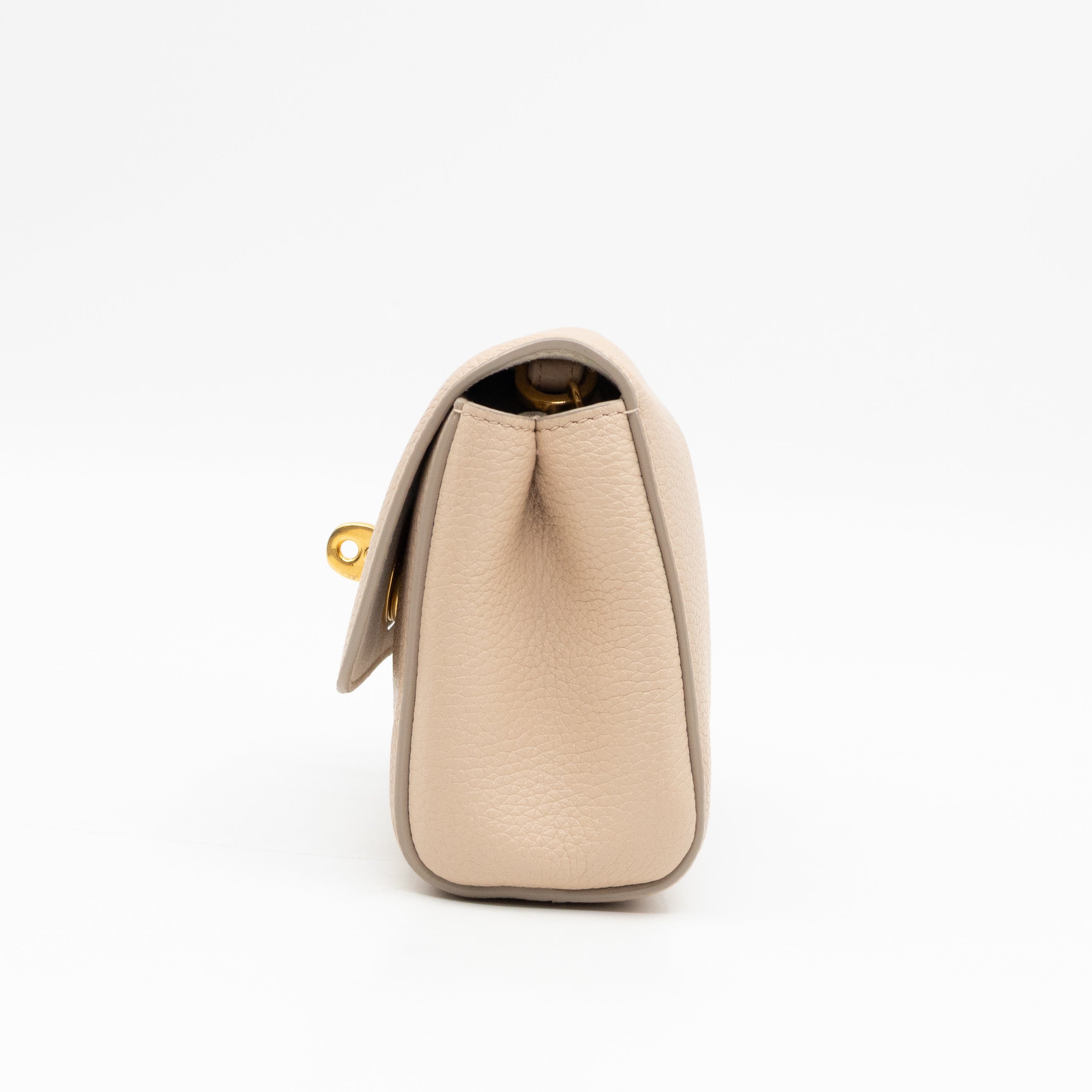 Lily Mini Beige Leather
