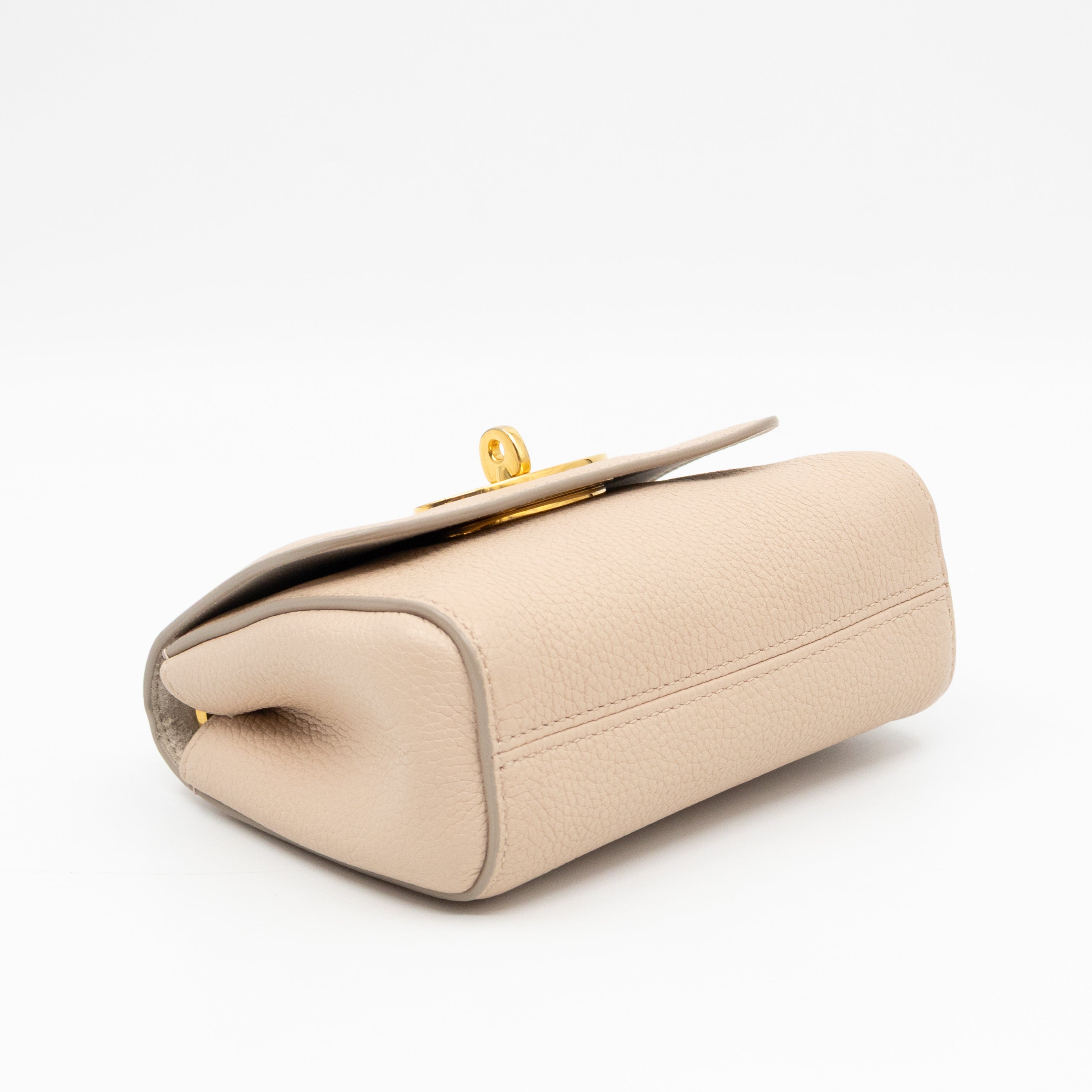 Lily Mini Beige Leather