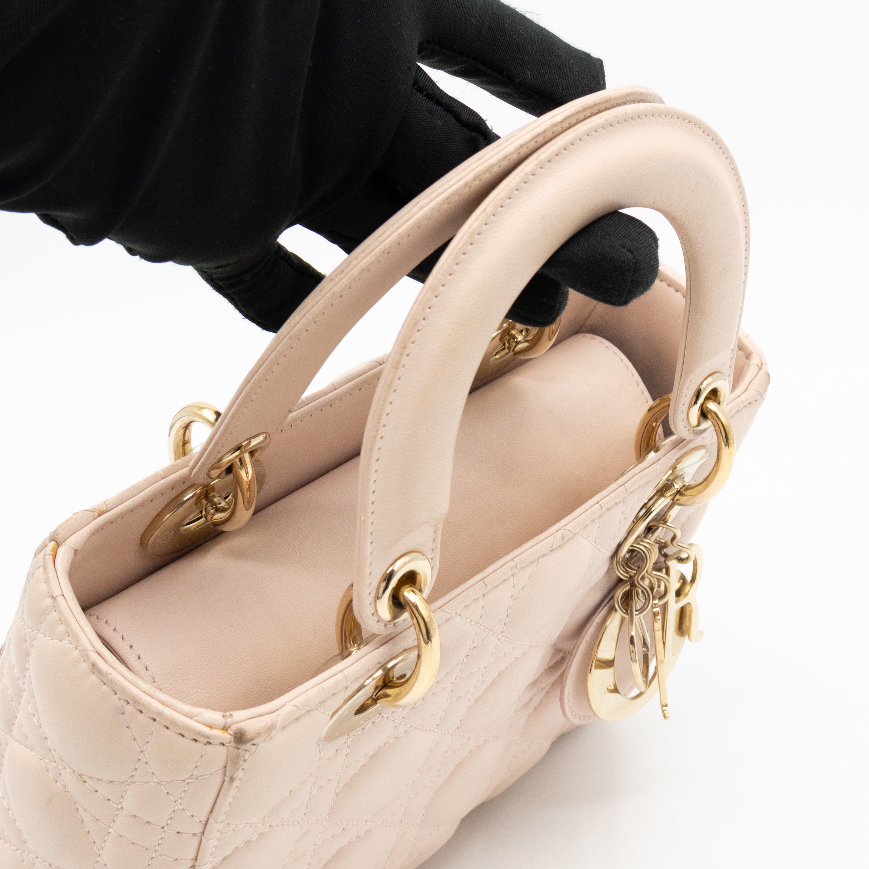 My Lady Dior Small Light Pink Leather