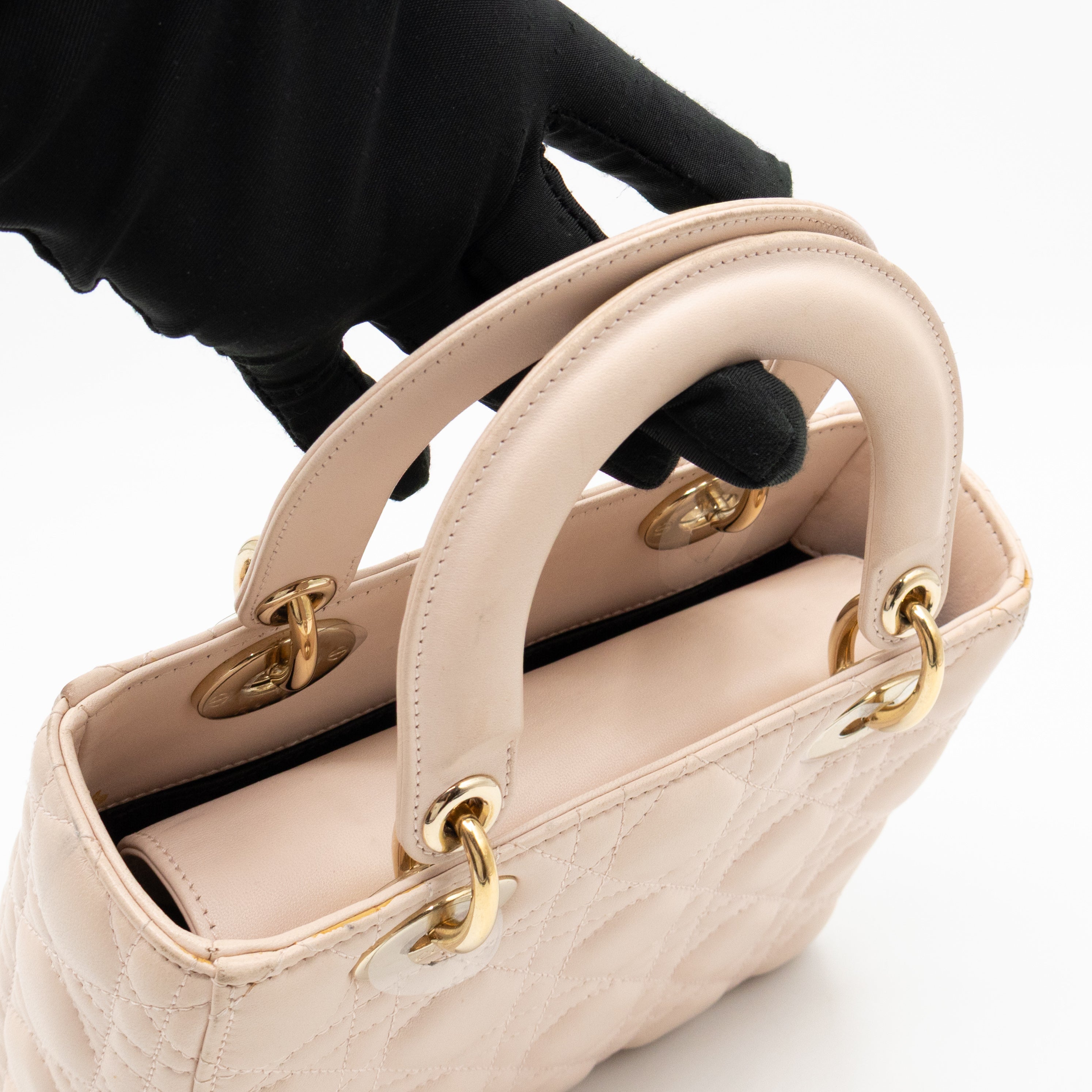 My Lady Dior Small Light Pink Leather