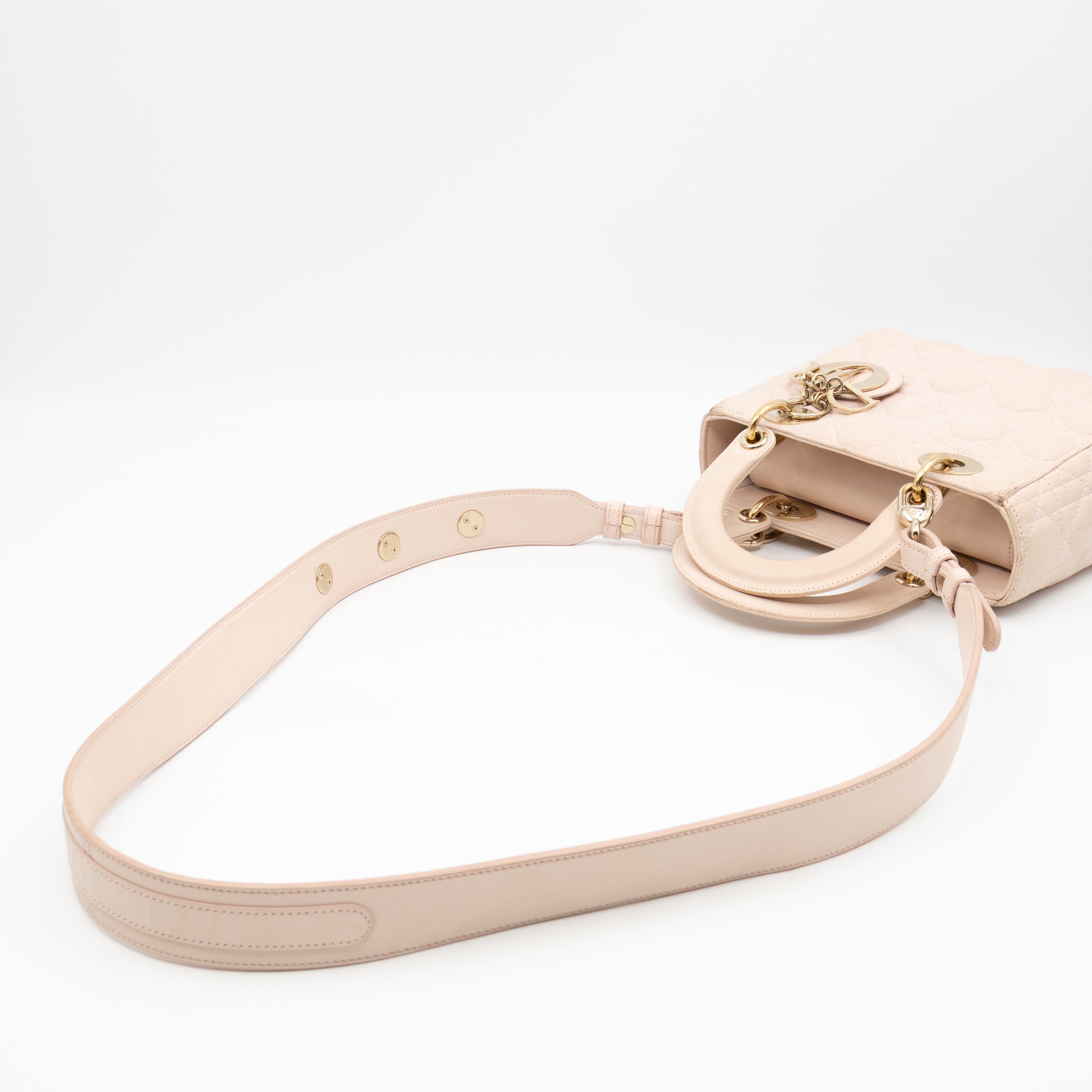 My Lady Dior Small Light Pink Leather