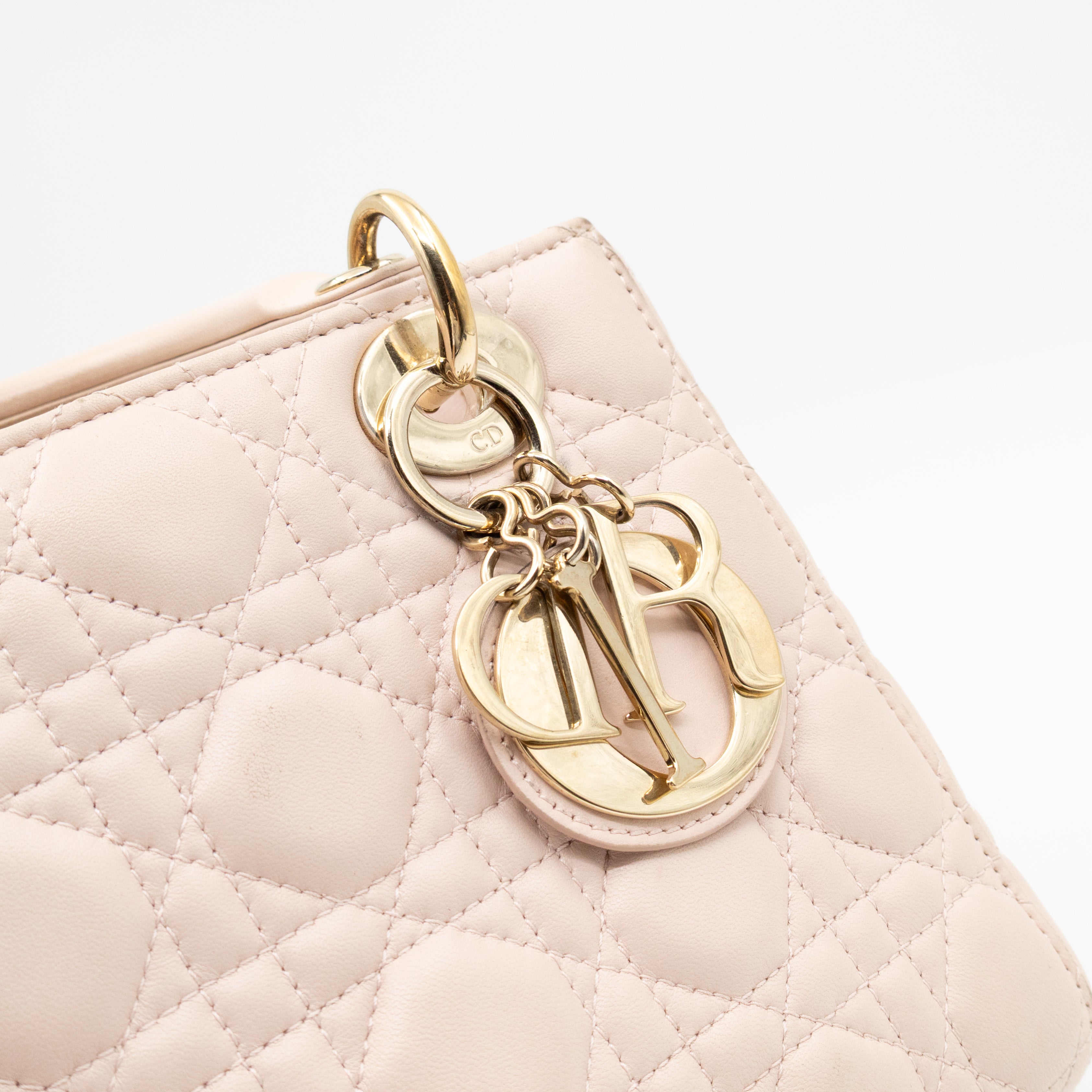 My Lady Dior Small Light Pink Leather