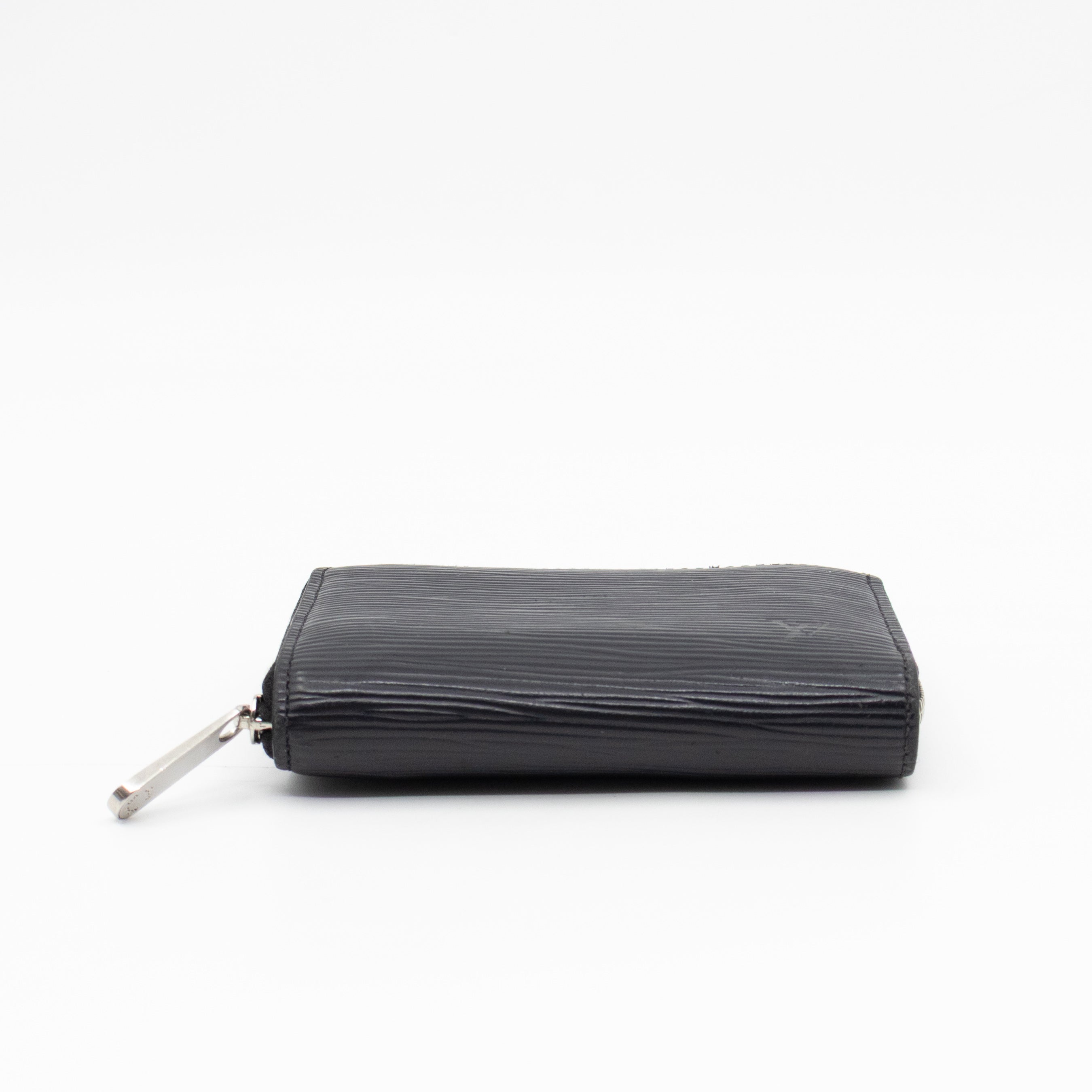 Zippy Coin Purse Black Epi Leather