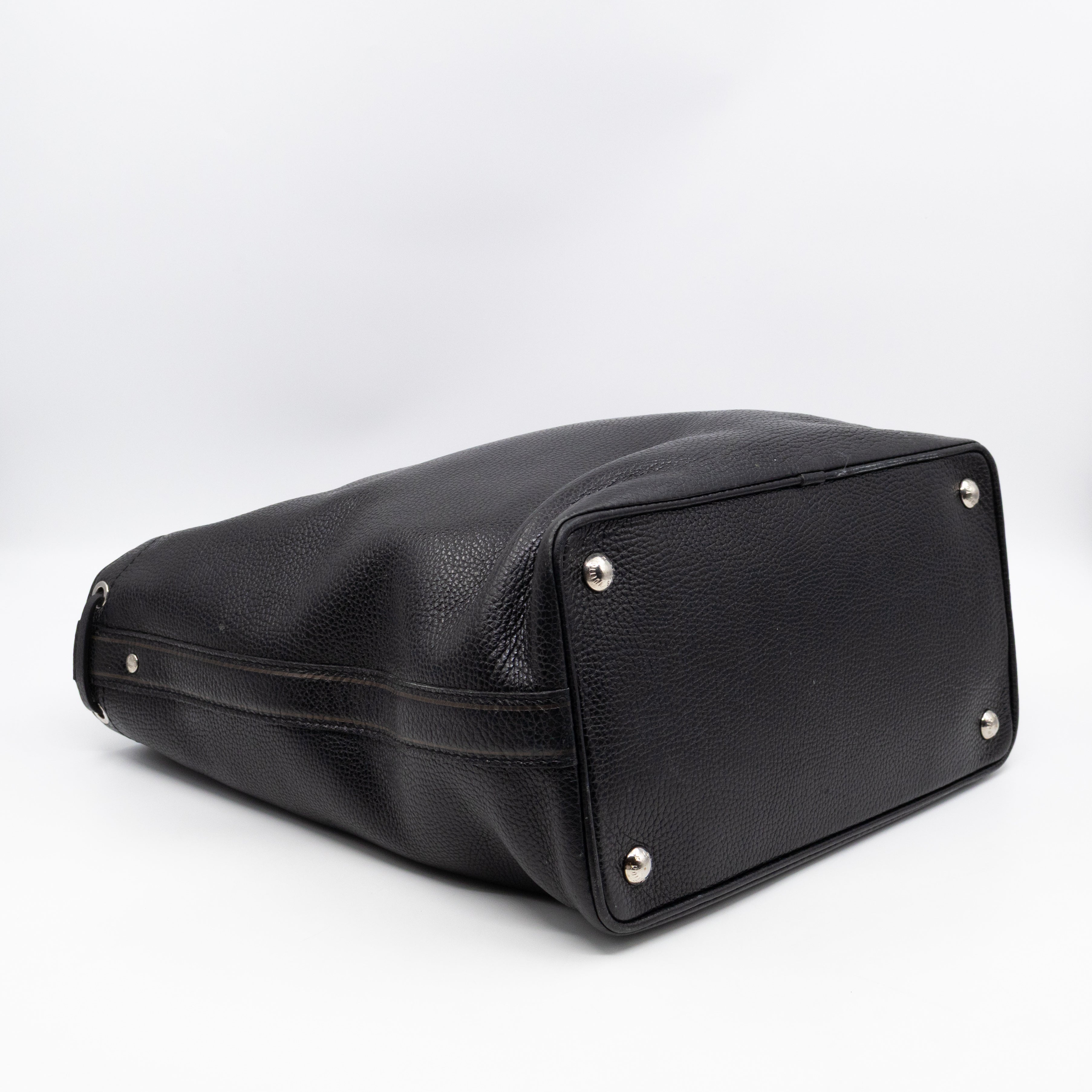 Tobago Trunks & Bags Black Suhali Leather
