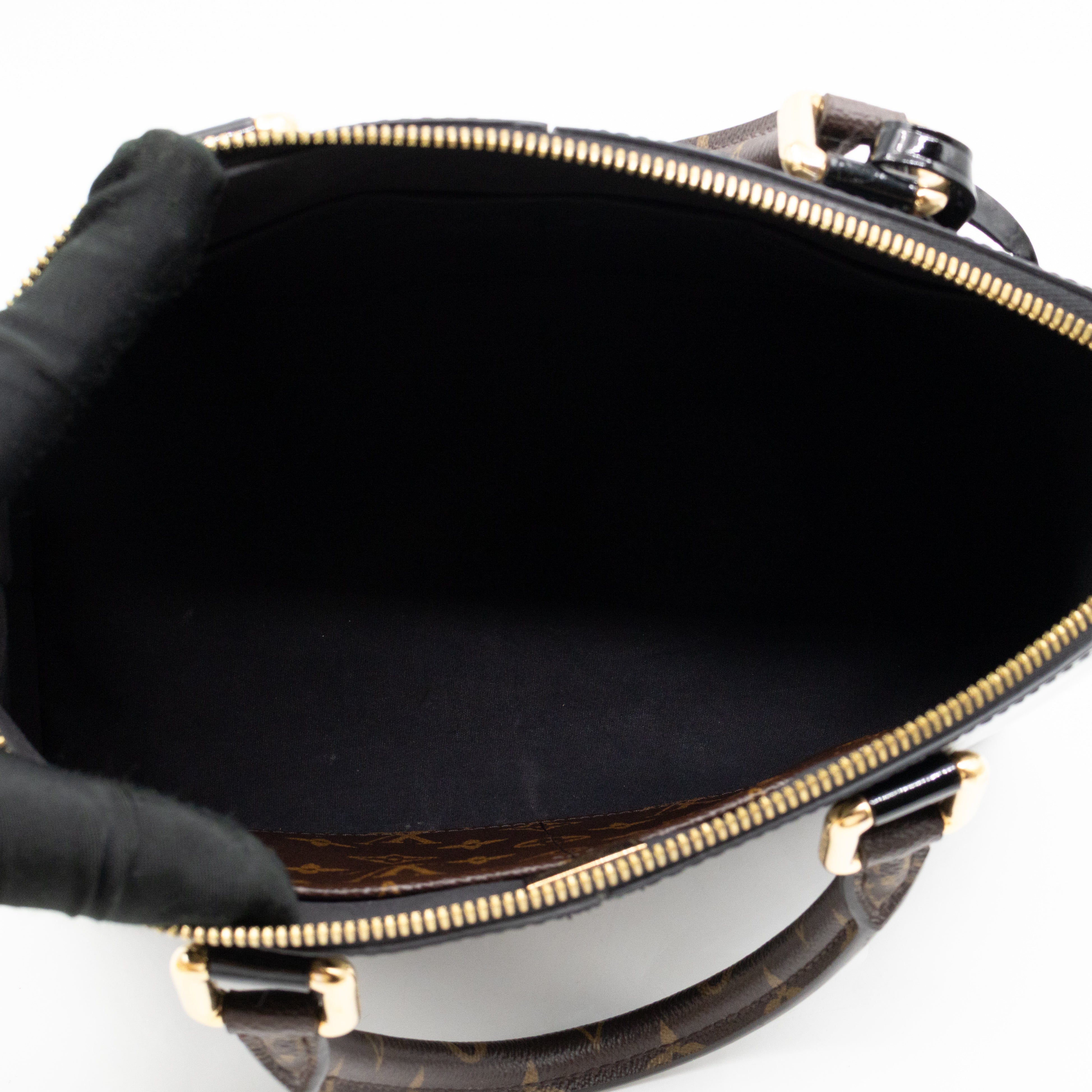Miroir Tote Metallic Black Vernis