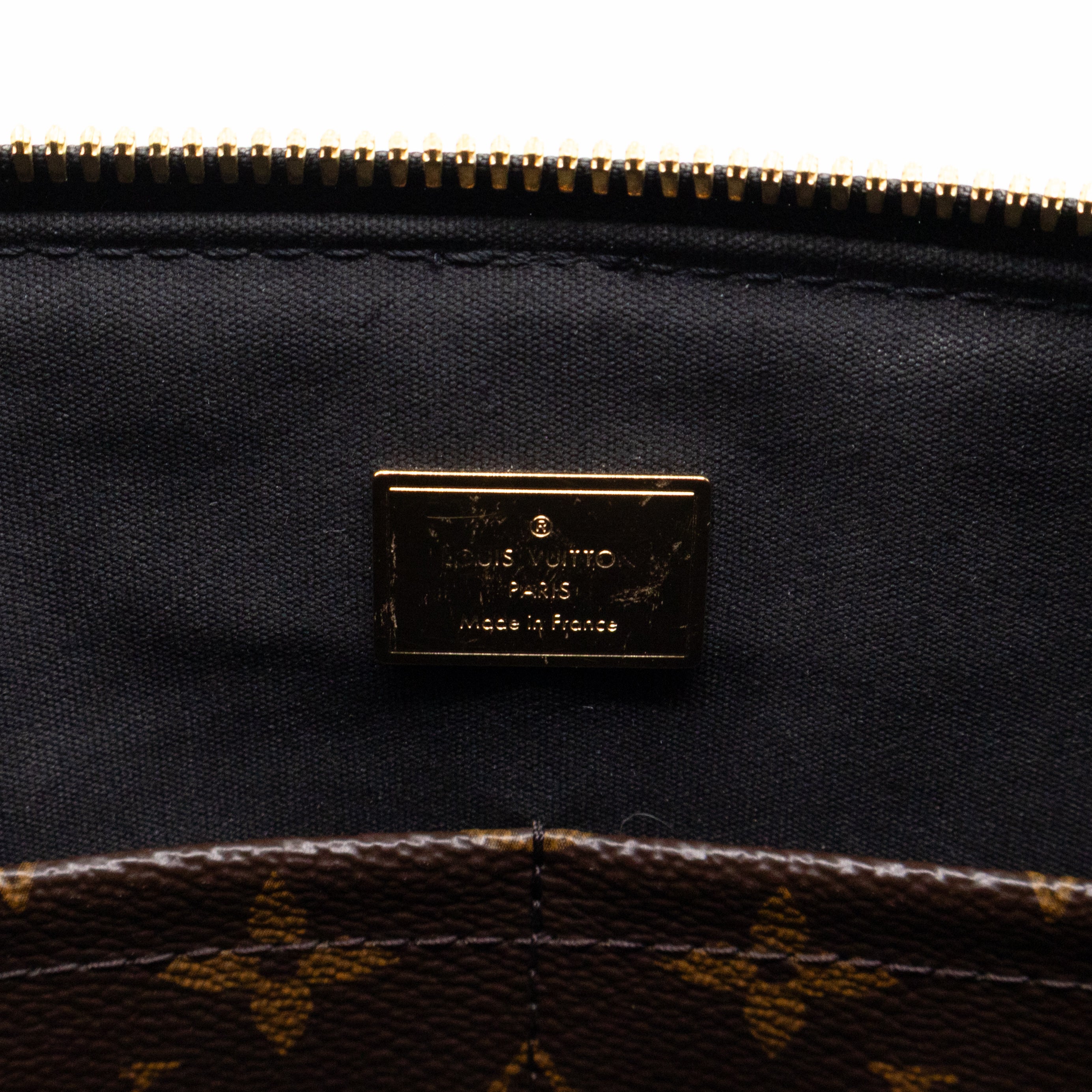 Miroir Tote Metallic Black Vernis
