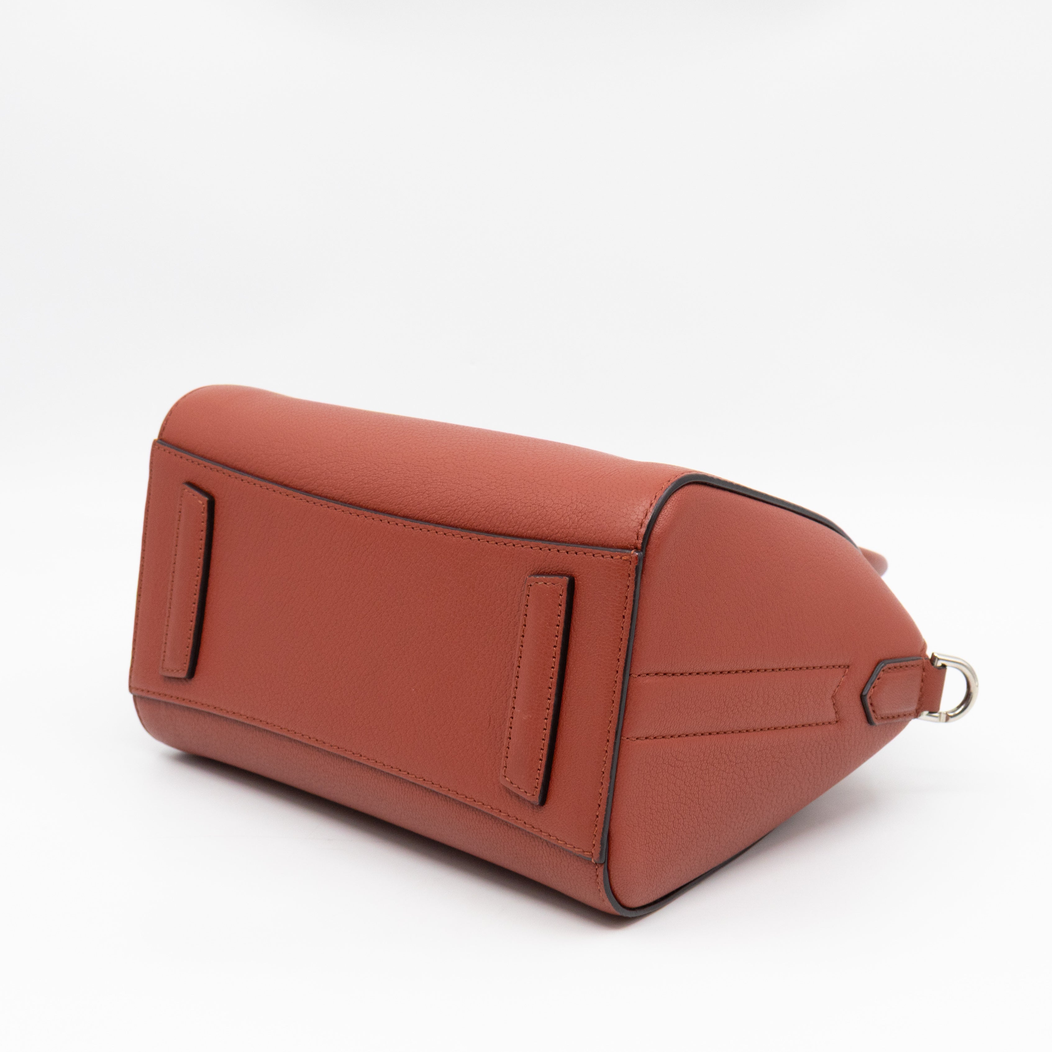 Antigona Small Paprika Grained Leather