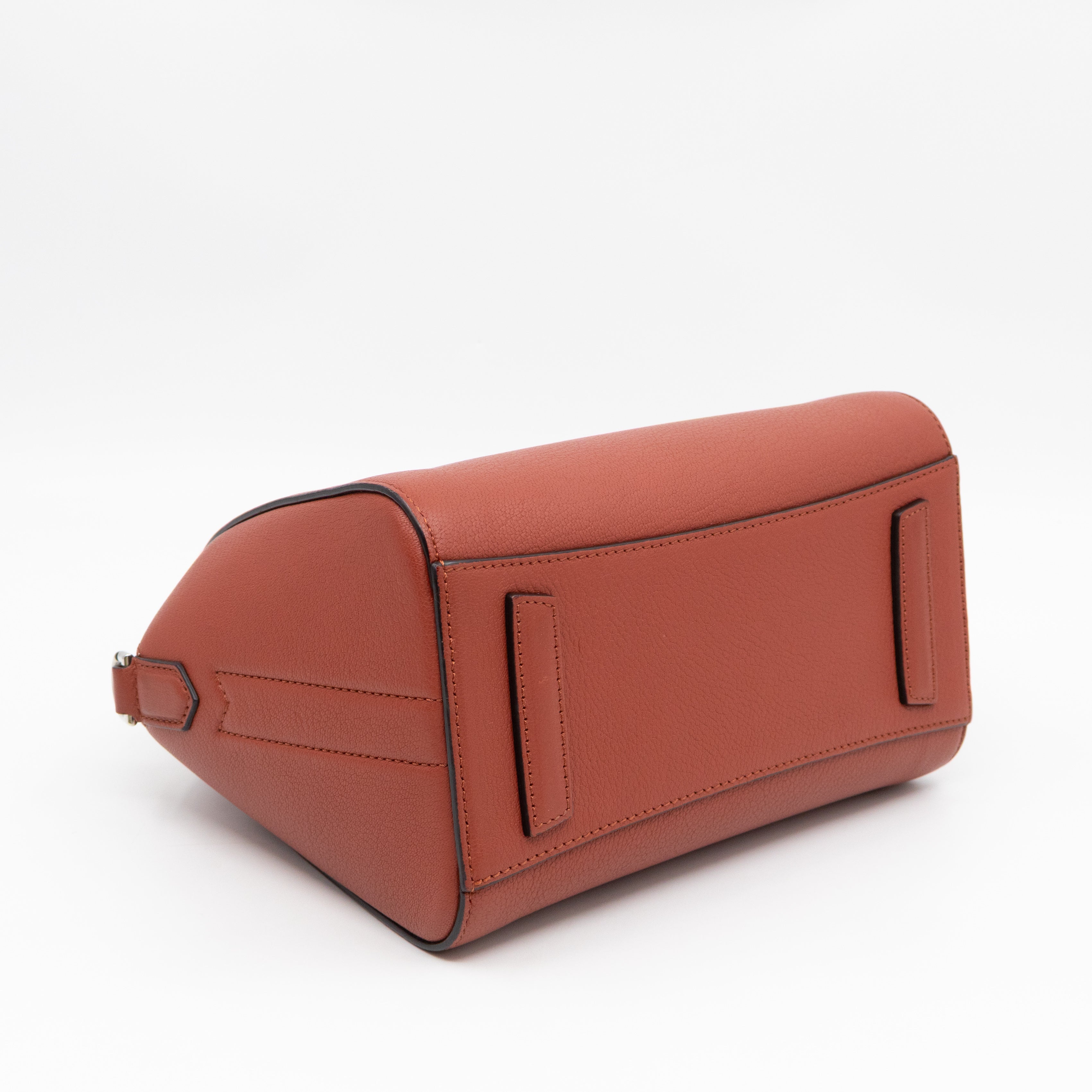 Antigona Small Paprika Grained Leather