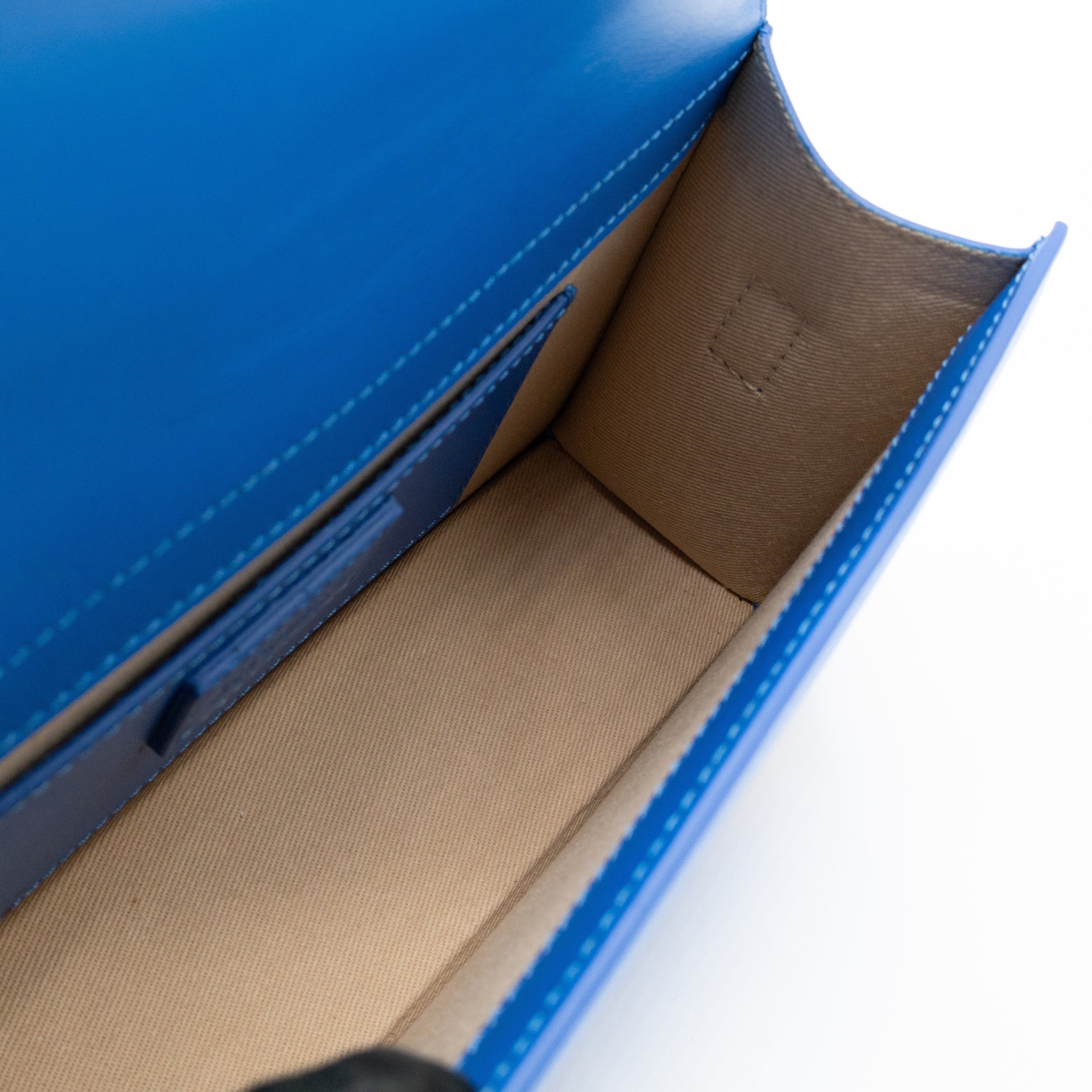 Le Grand Bambino Shoulder Bag Blue Leather