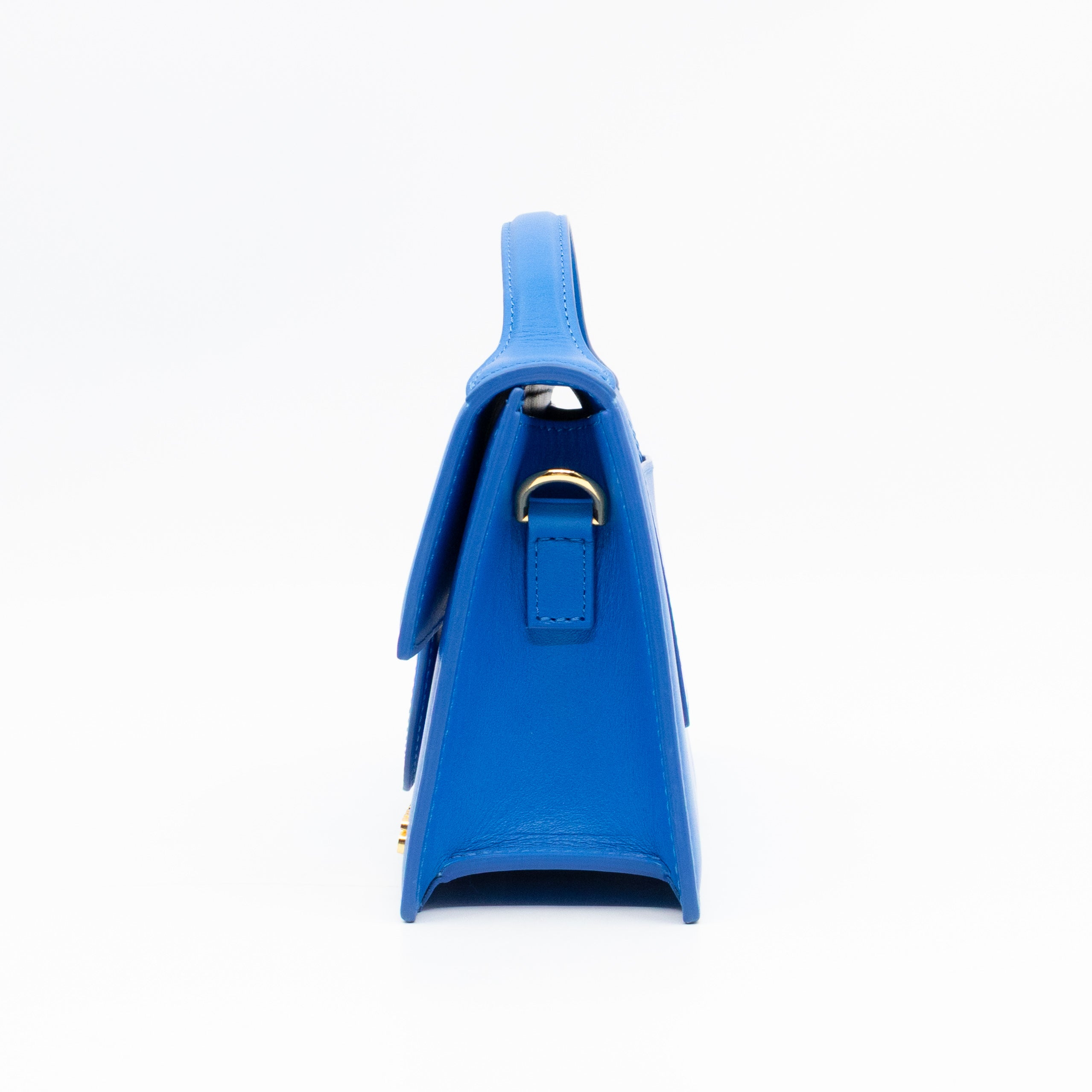 Le Grand Bambino Shoulder Bag Blue Leather
