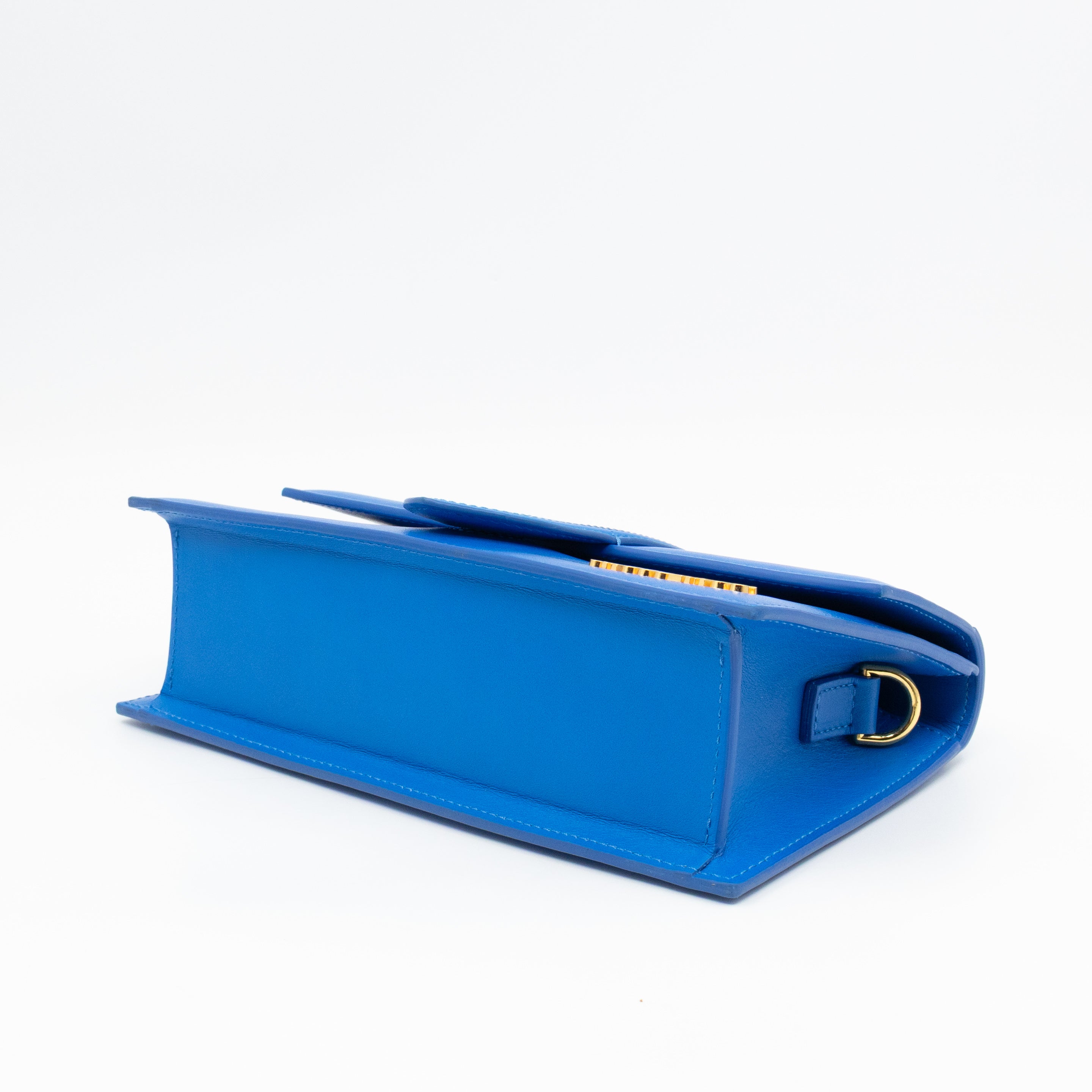 Le Grand Bambino Shoulder Bag Blue Leather