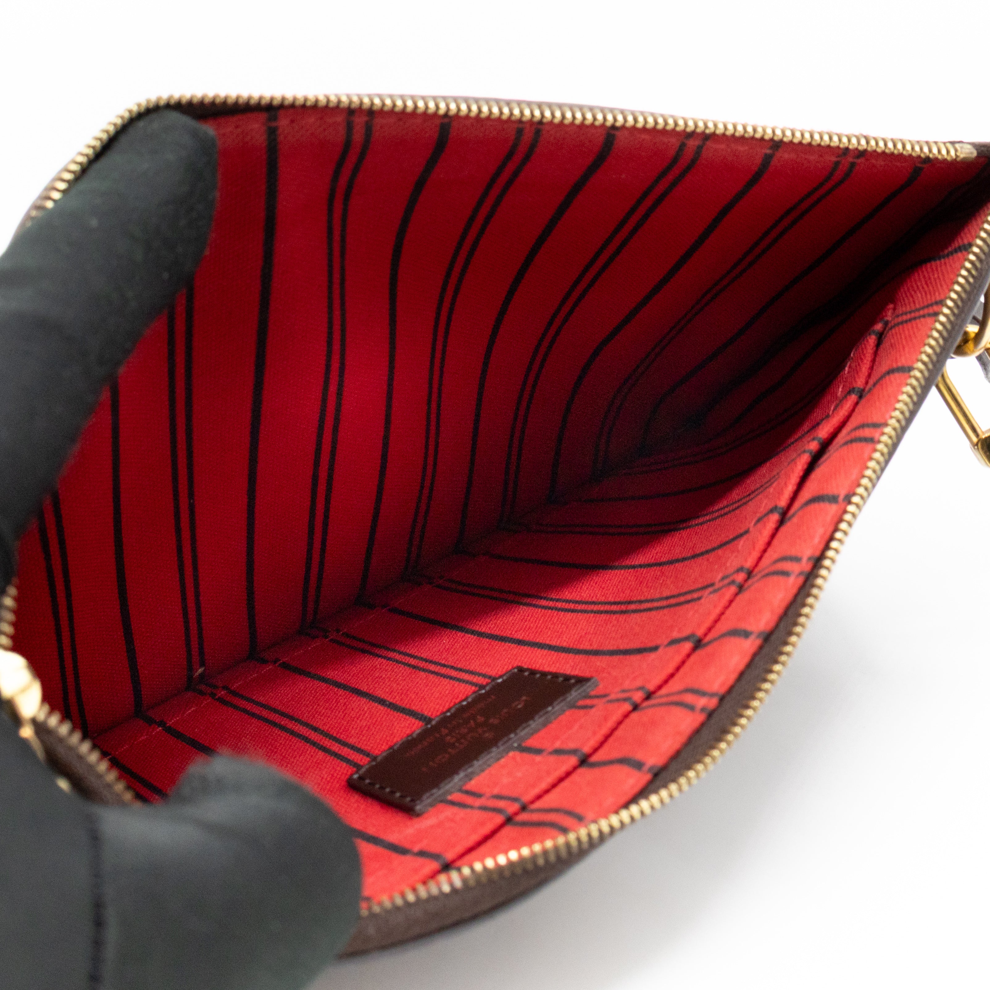 Neverfull Pochette Damier Ebene