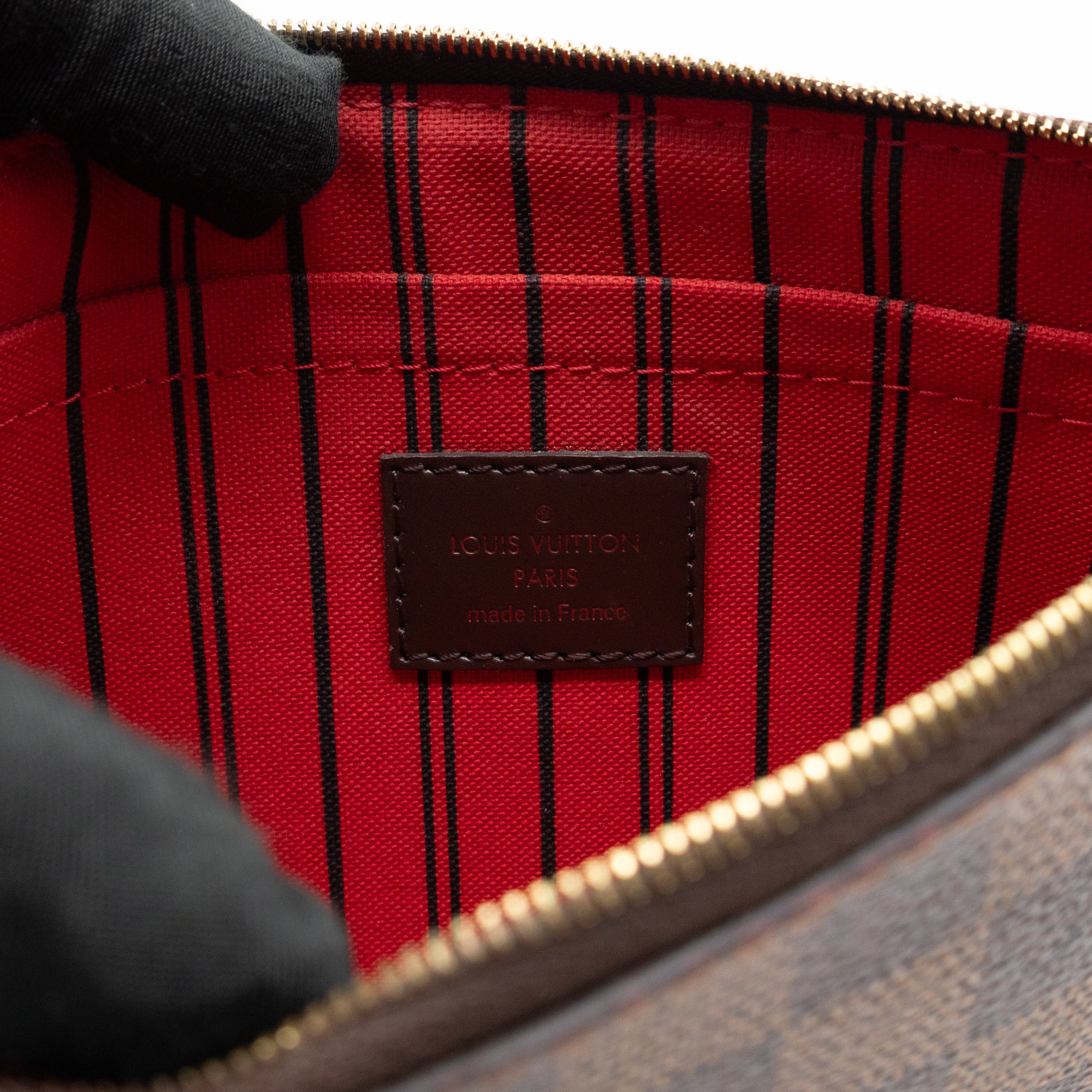 Neverfull Pochette Damier Ebene