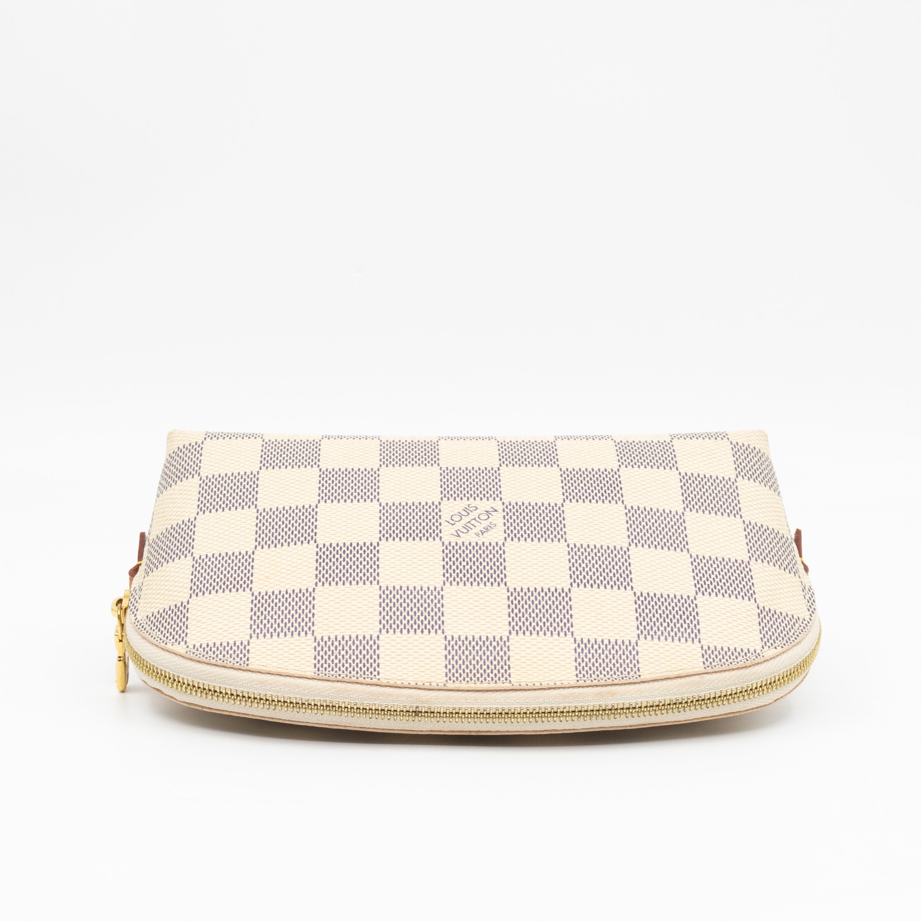 Cosmetic Pouch PM Damier Azur