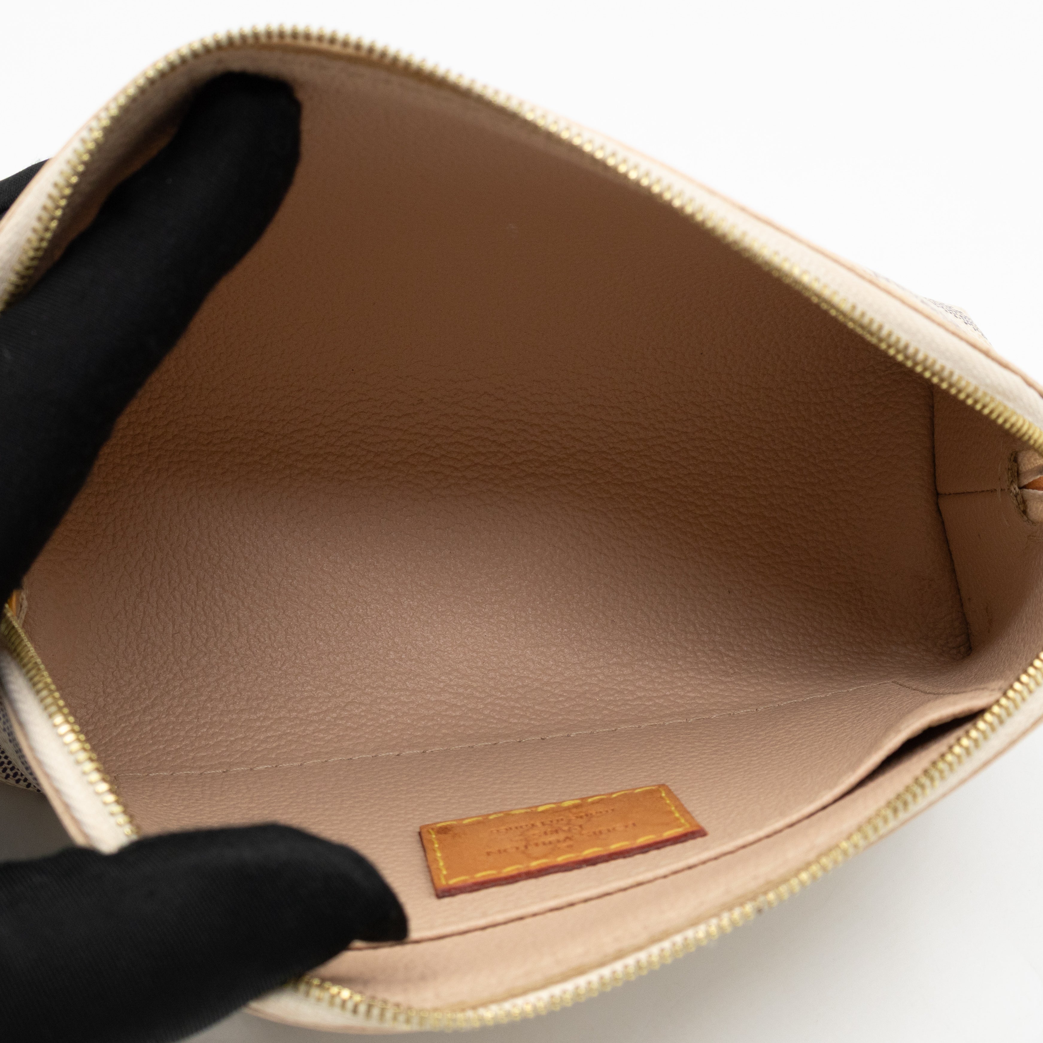 Cosmetic Pouch PM Damier Azur