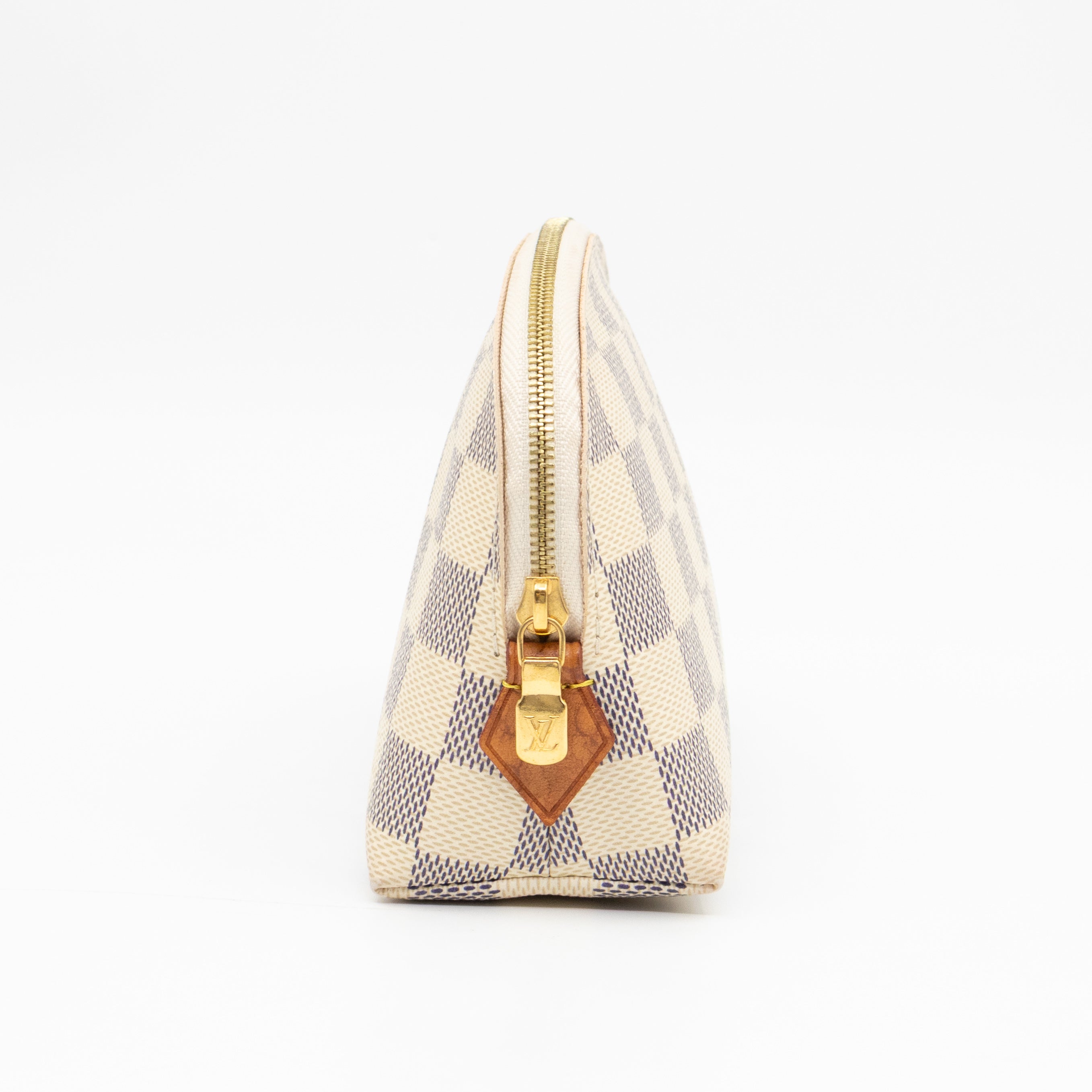 Cosmetic Pouch PM Damier Azur