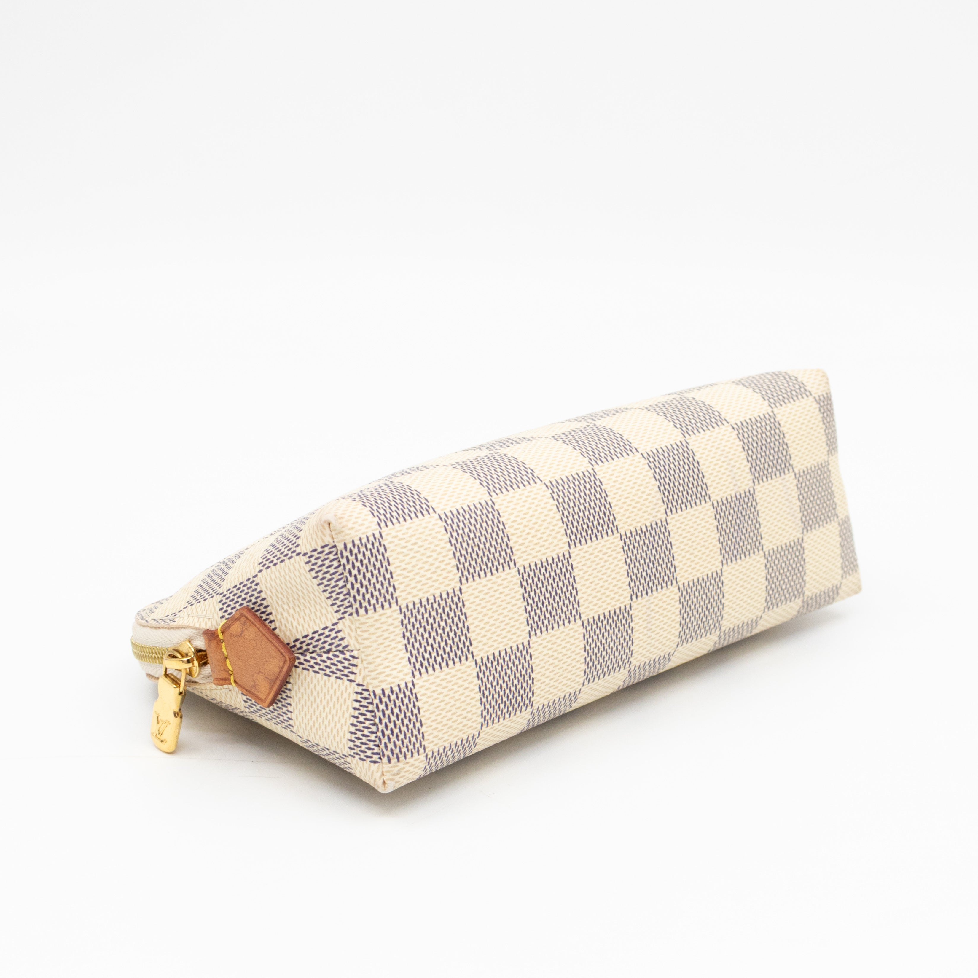 Cosmetic Pouch PM Damier Azur