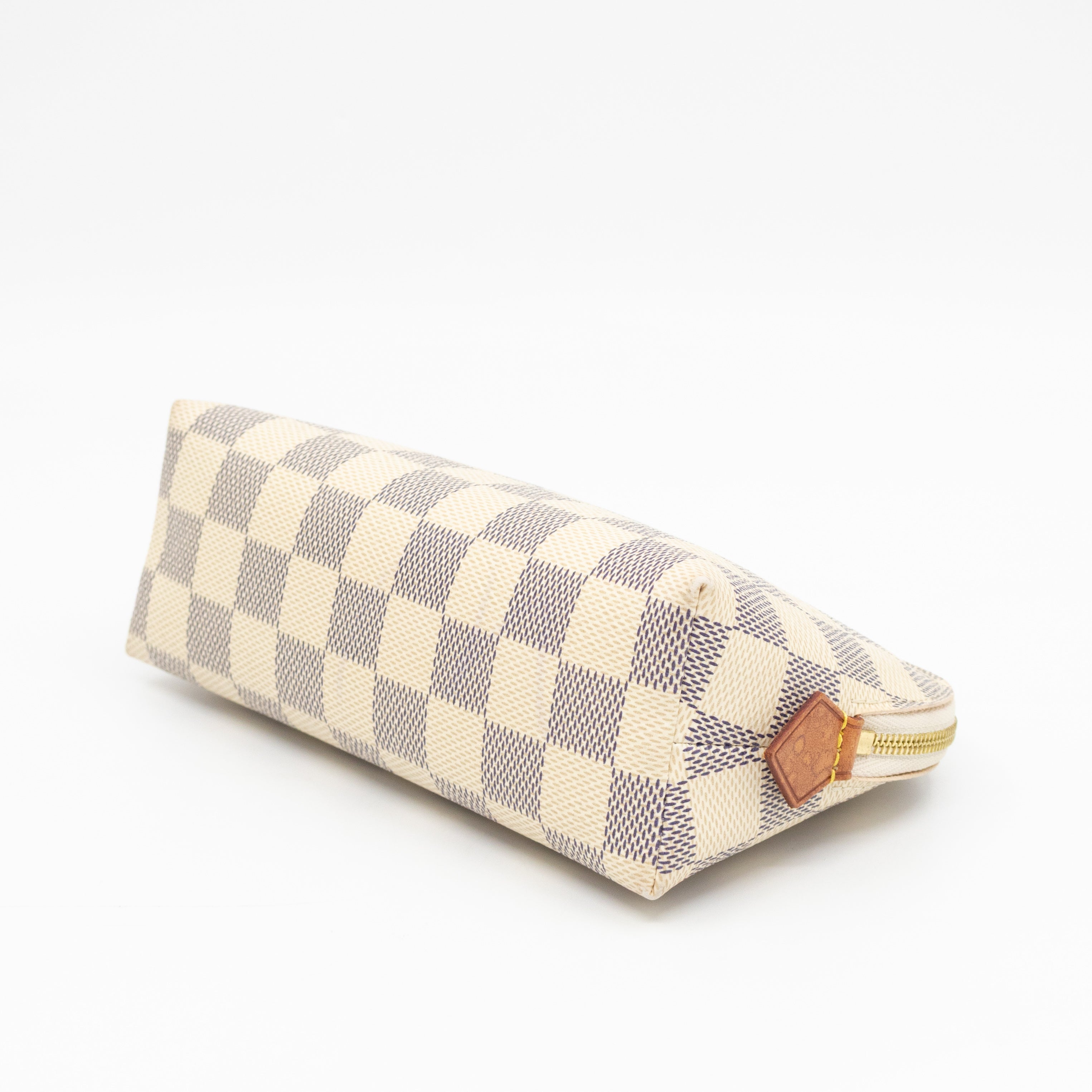 Cosmetic Pouch PM Damier Azur