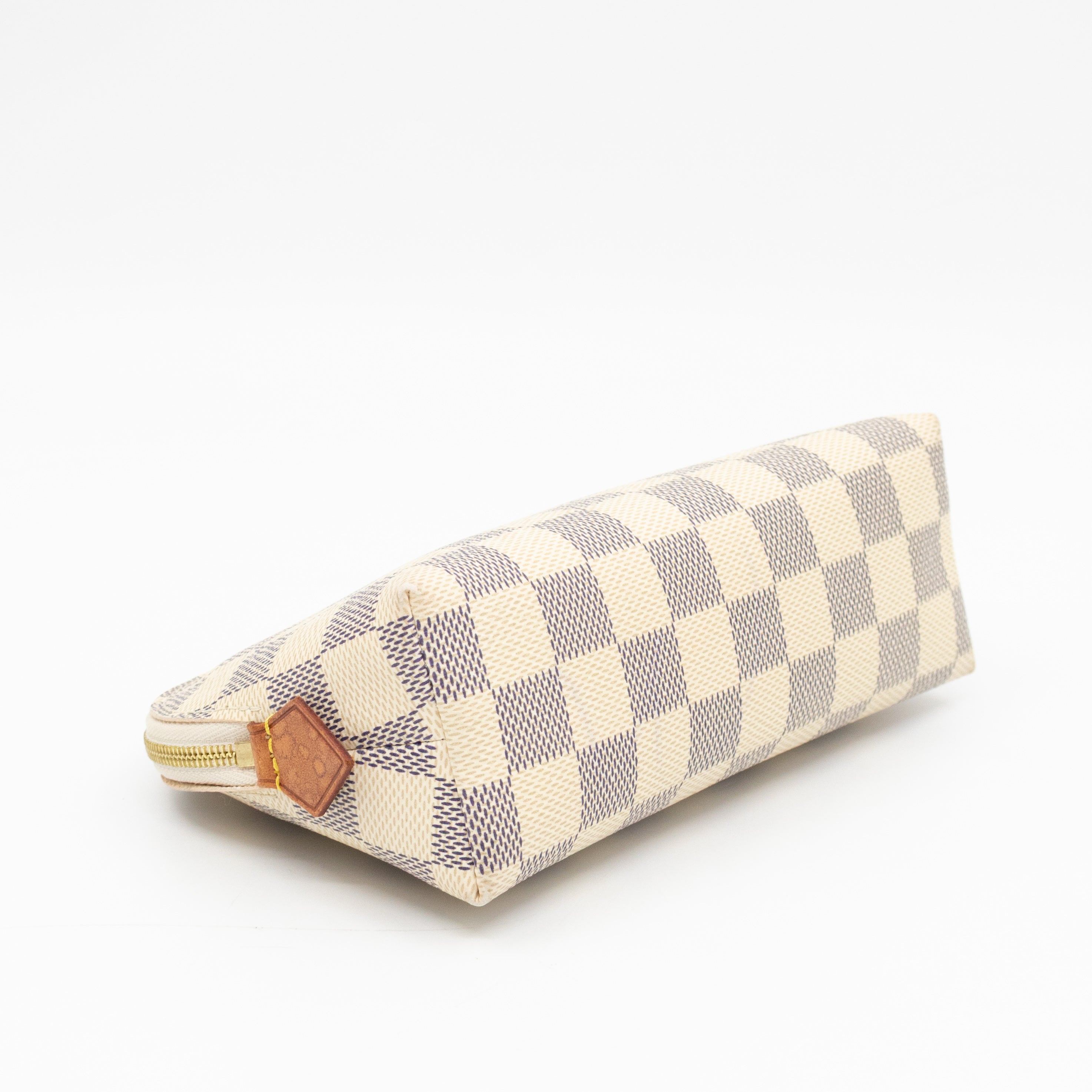 Cosmetic Pouch PM Damier Azur