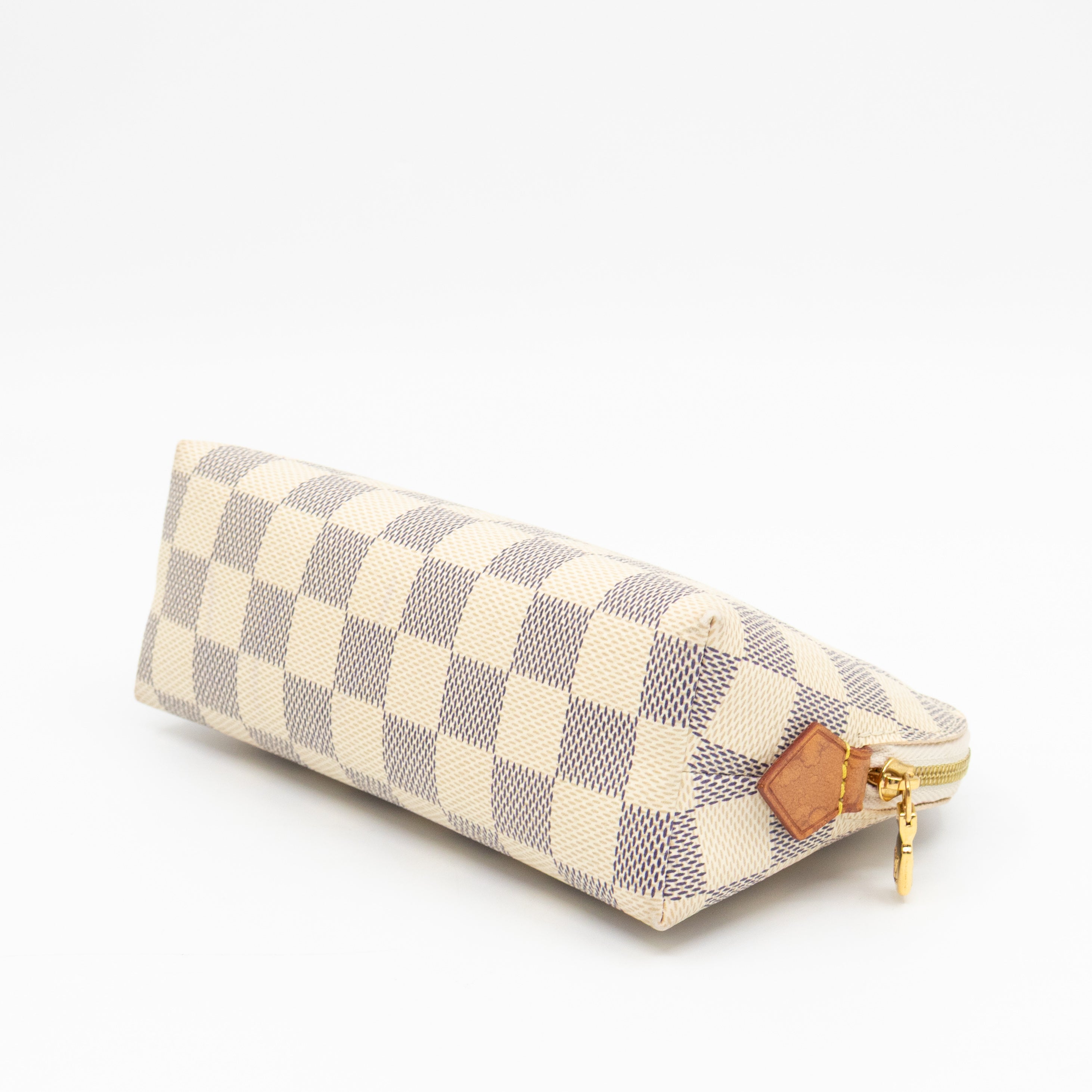Cosmetic Pouch PM Damier Azur
