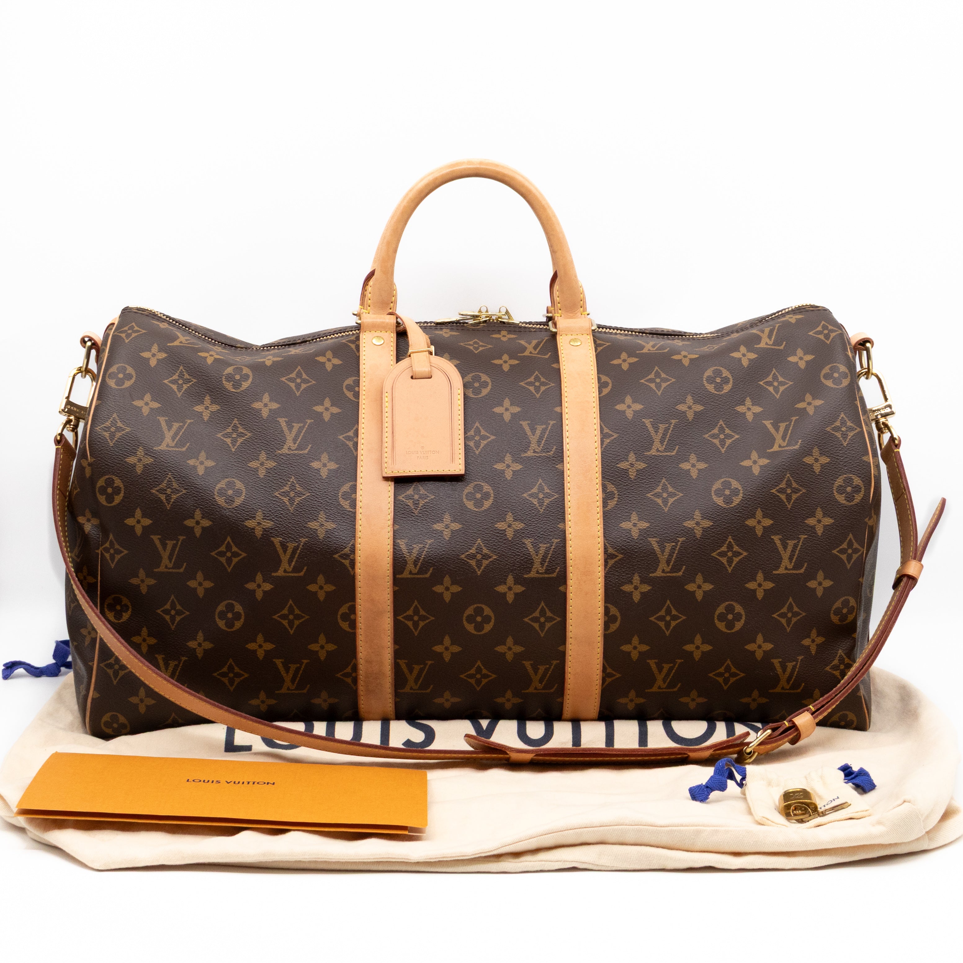 Louis Vuitton Keepall 50 Bandouliere Monogram – Queen Station