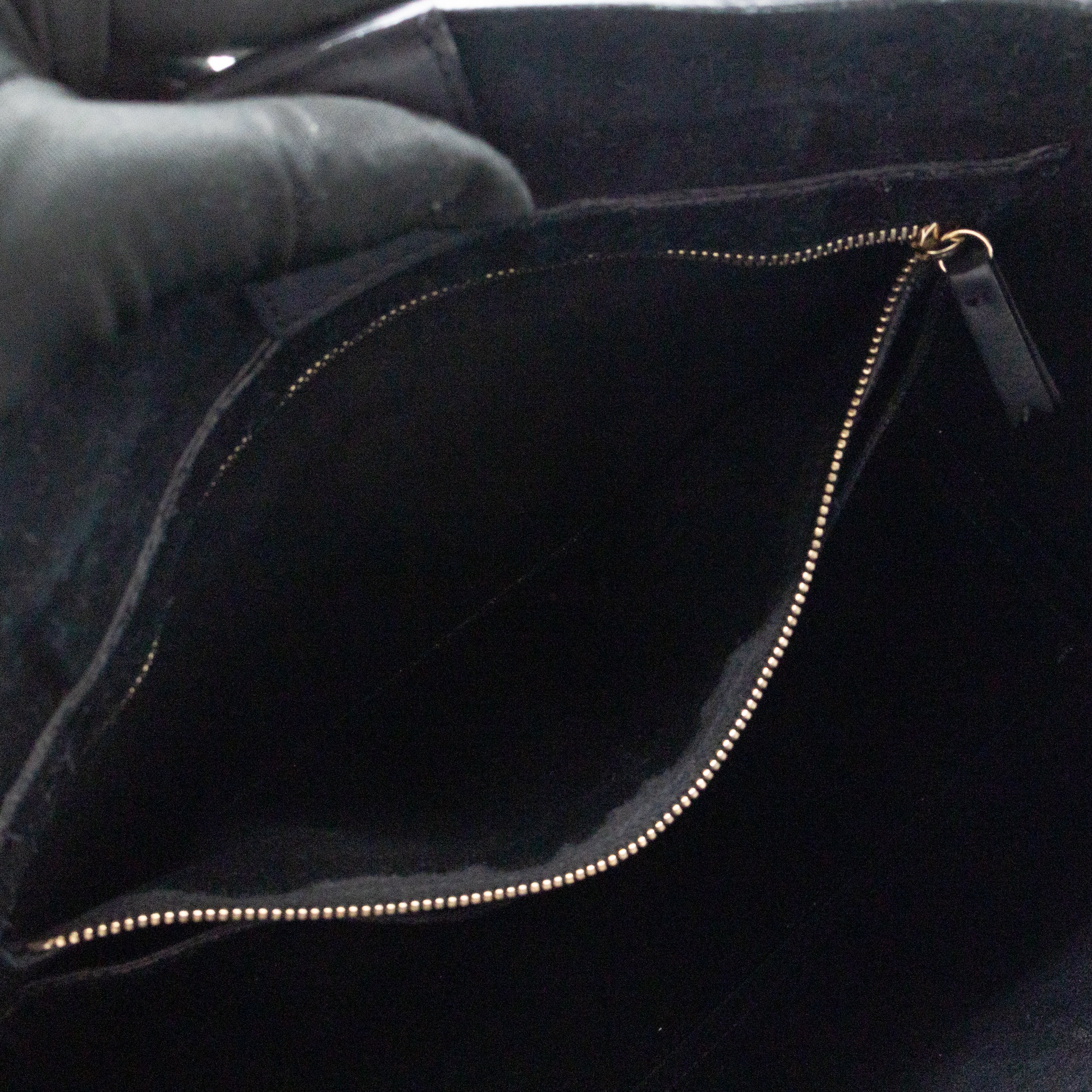 Small Willow Black Leather