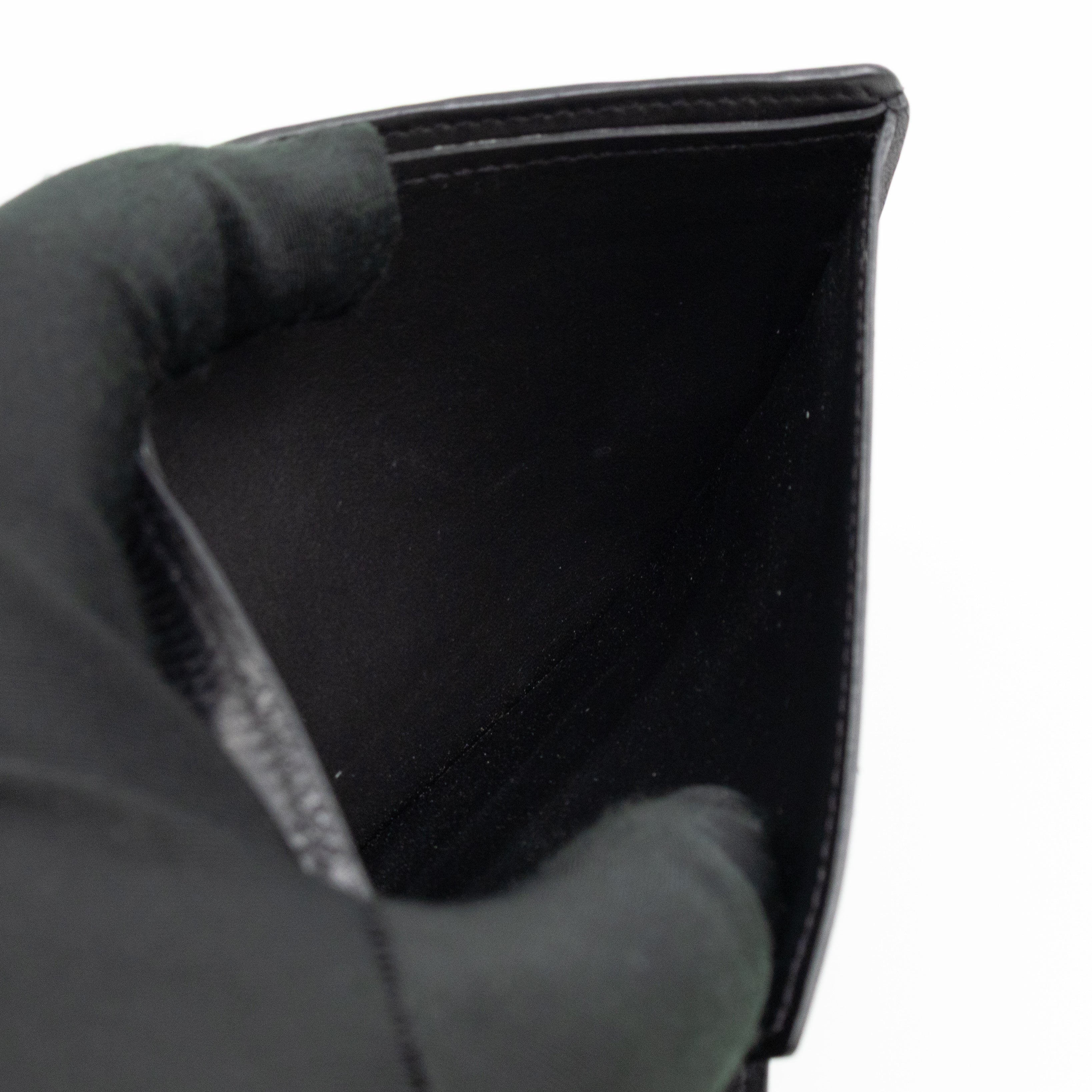Slender Wallet Black Damier Inifini