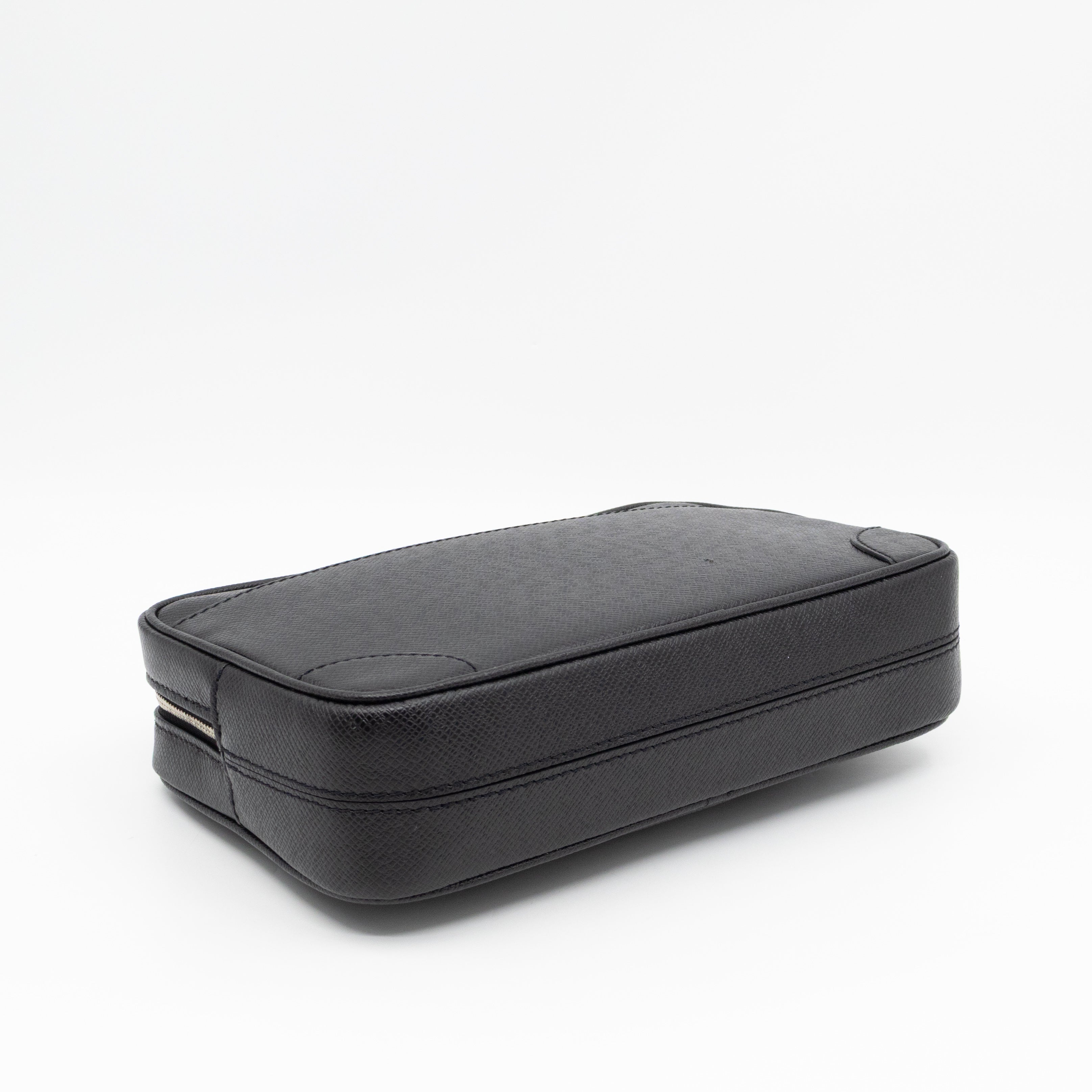 Pochette Kasai Clutch Black Leather