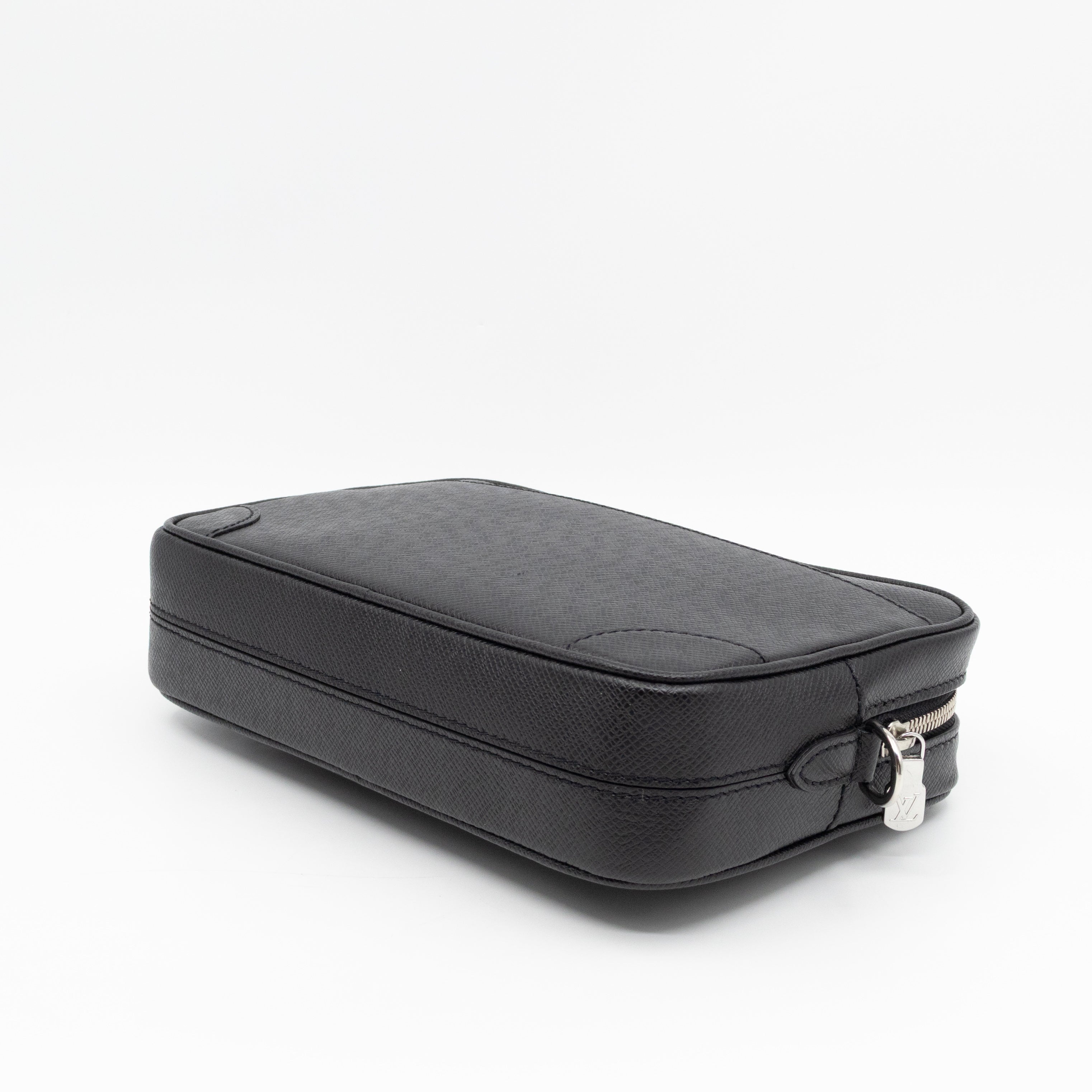 Pochette Kasai Clutch Black Leather