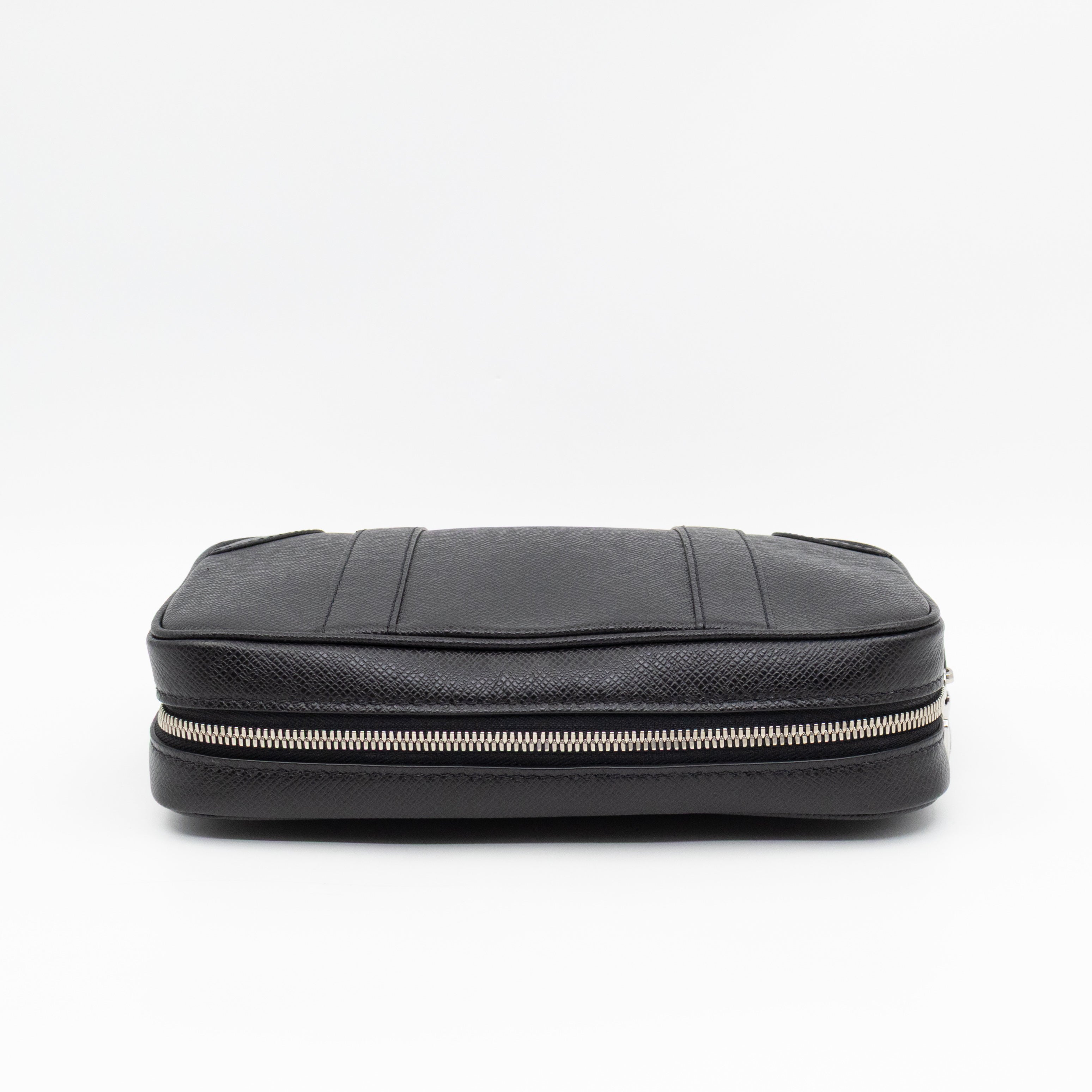 Pochette Kasai Clutch Black Leather