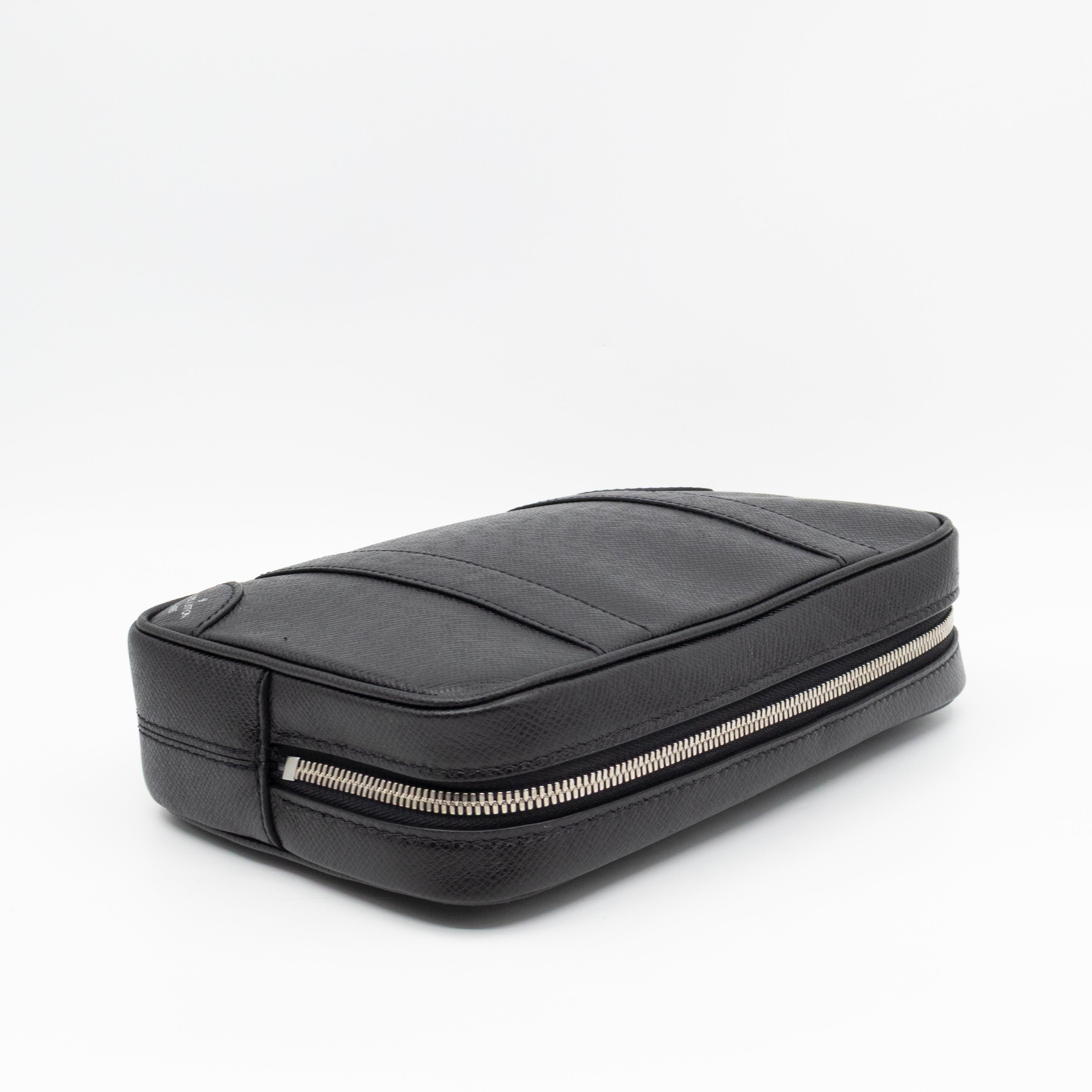 Pochette Kasai Clutch Black Leather