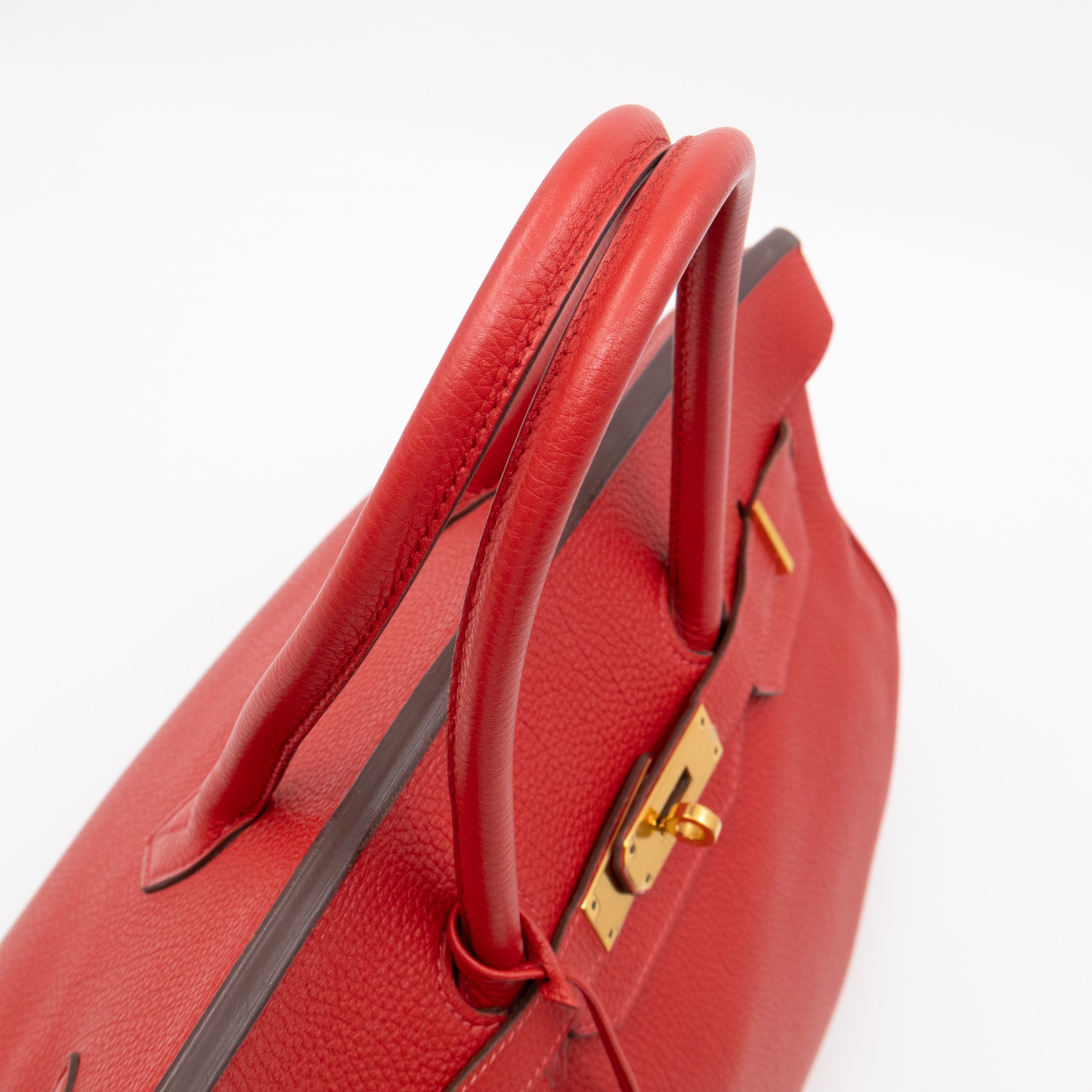 Birkin 35 Rouge Casaque Togo Leather