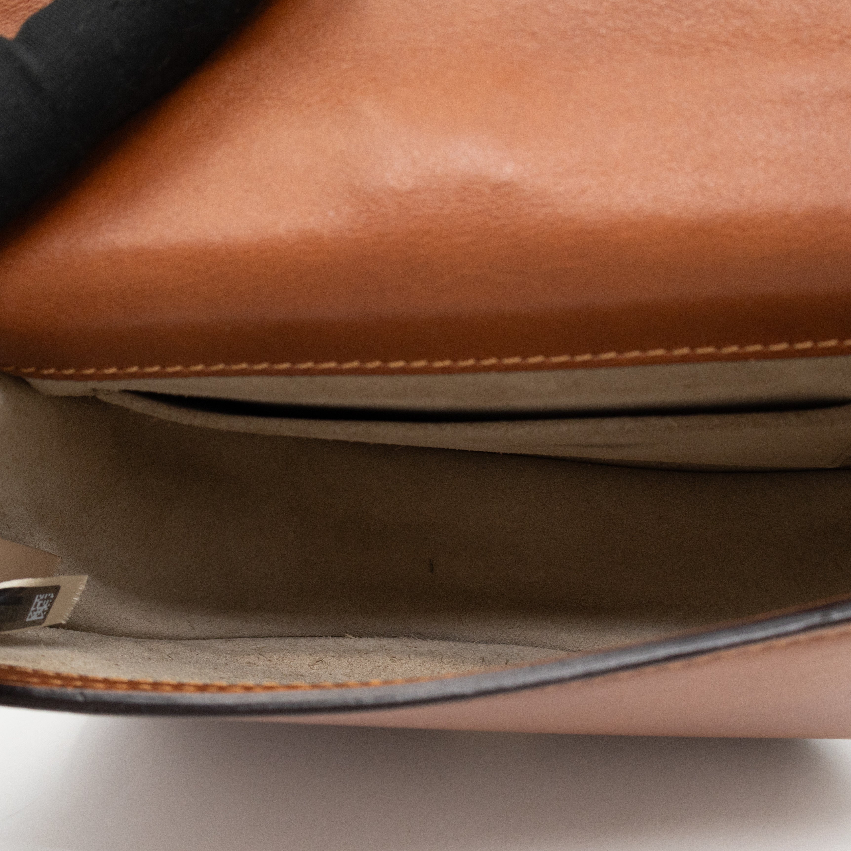 Small Nile Bracelet Bag Brown Leather