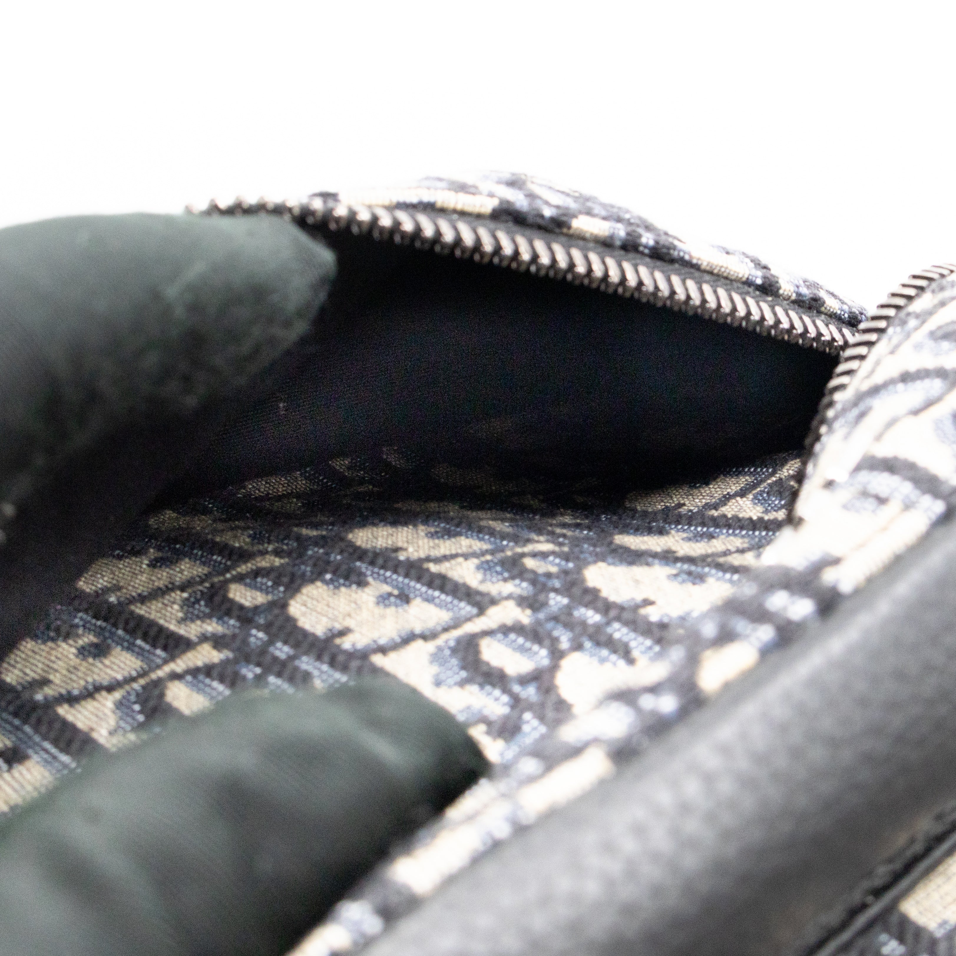 Small Rider Backpack Beige & Black Oblique Jacquard