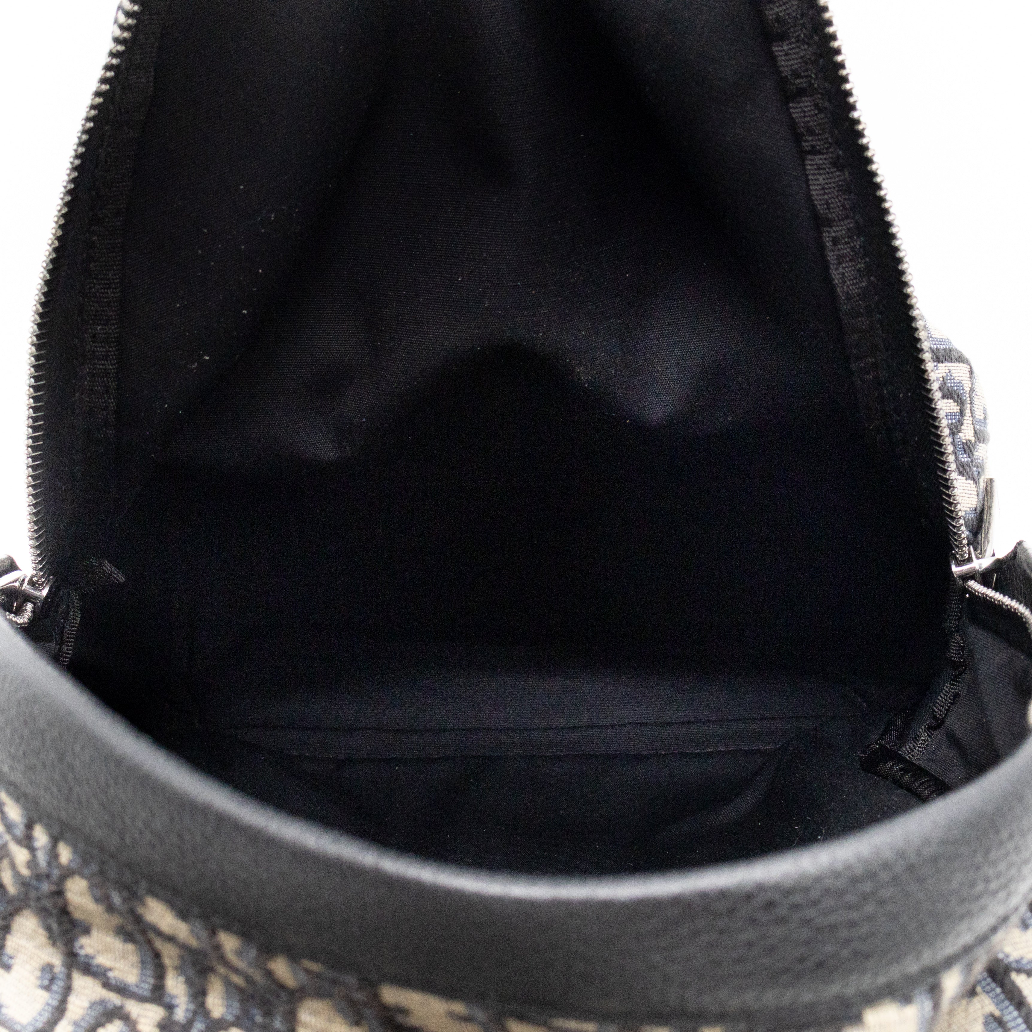 Small Rider Backpack Beige & Black Oblique Jacquard