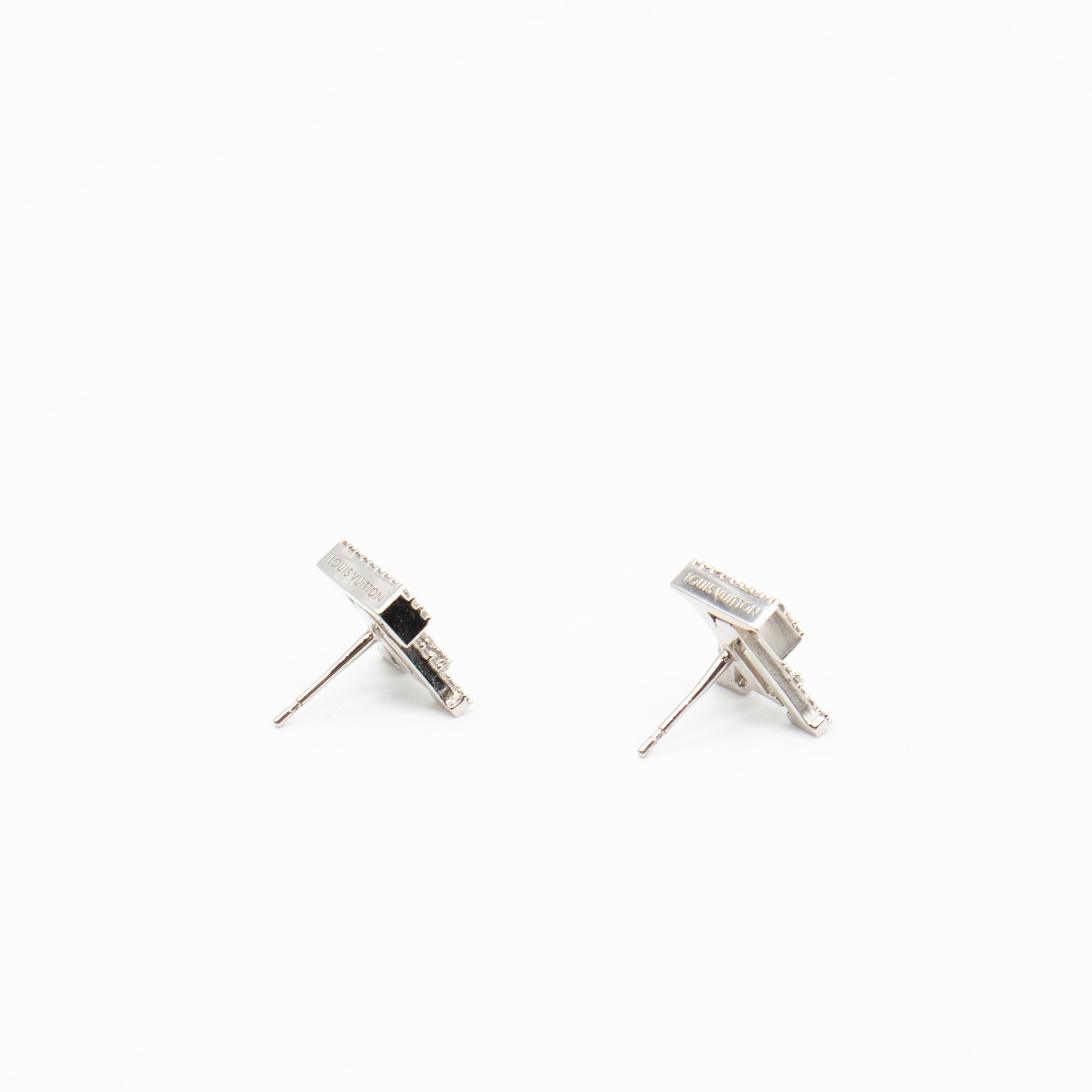 Iconic Crystal Earrings Silver