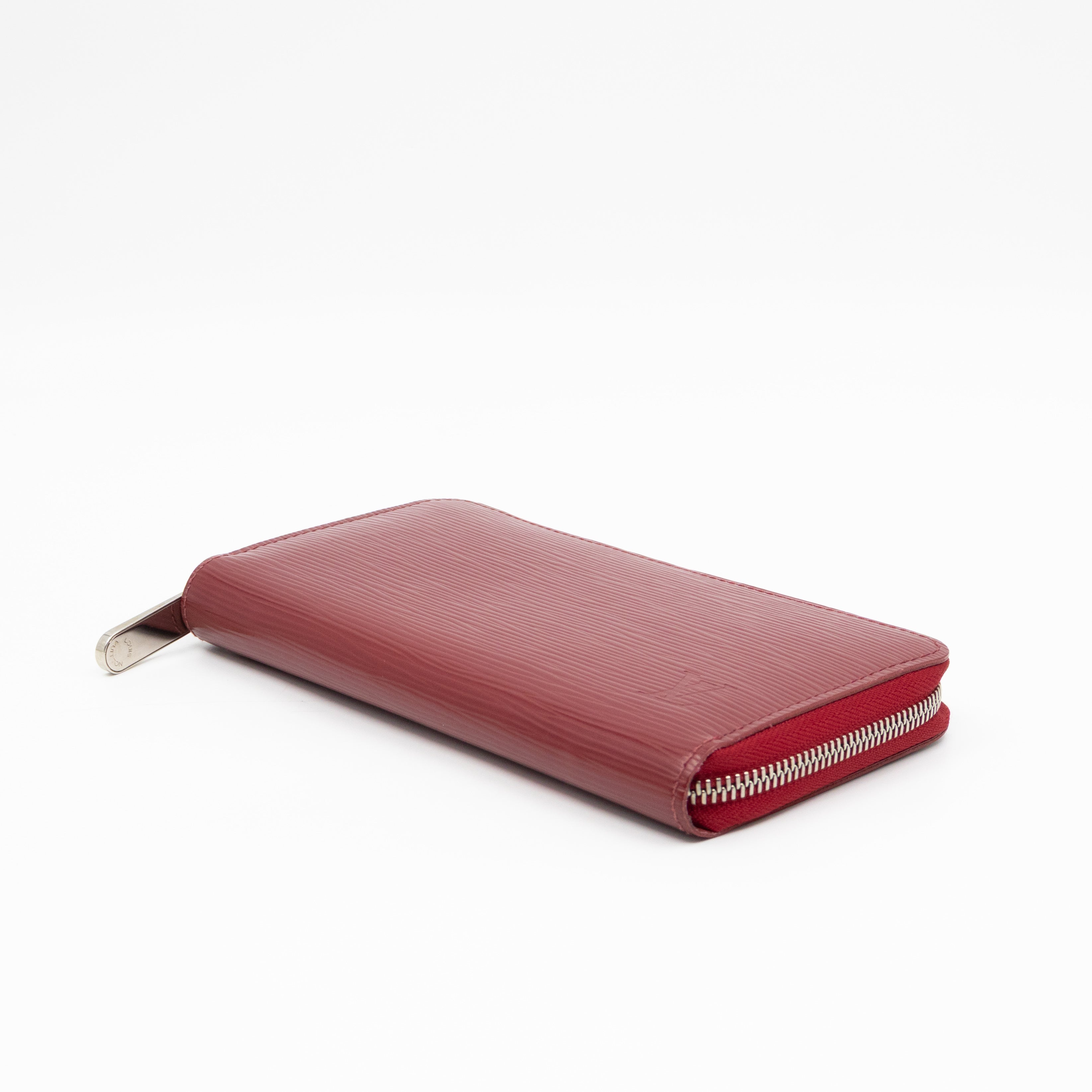 Zippy Wallet Fuchsia Epi Leather