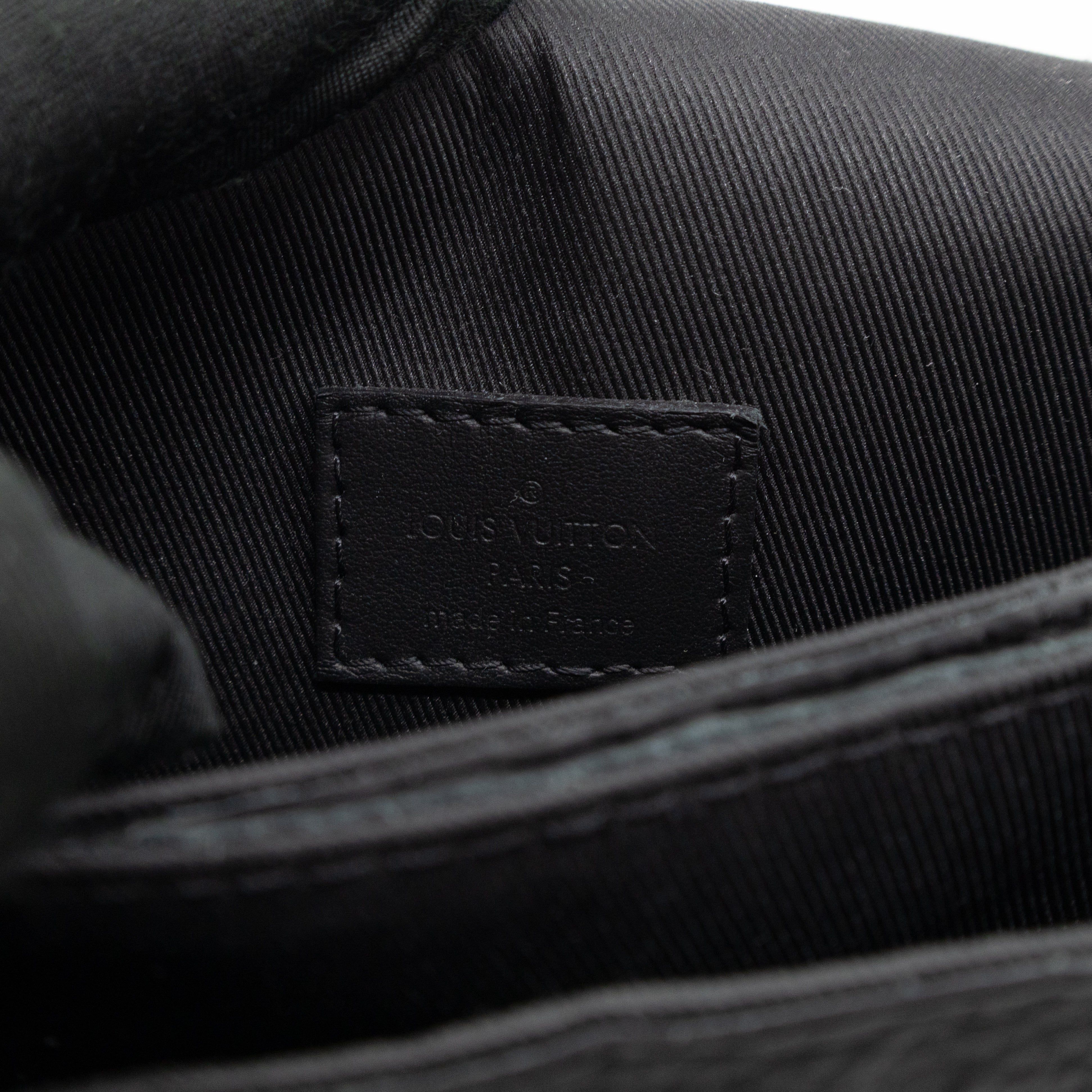 S-Lock Vertical Wallet Black Taurillon Monogram Leather