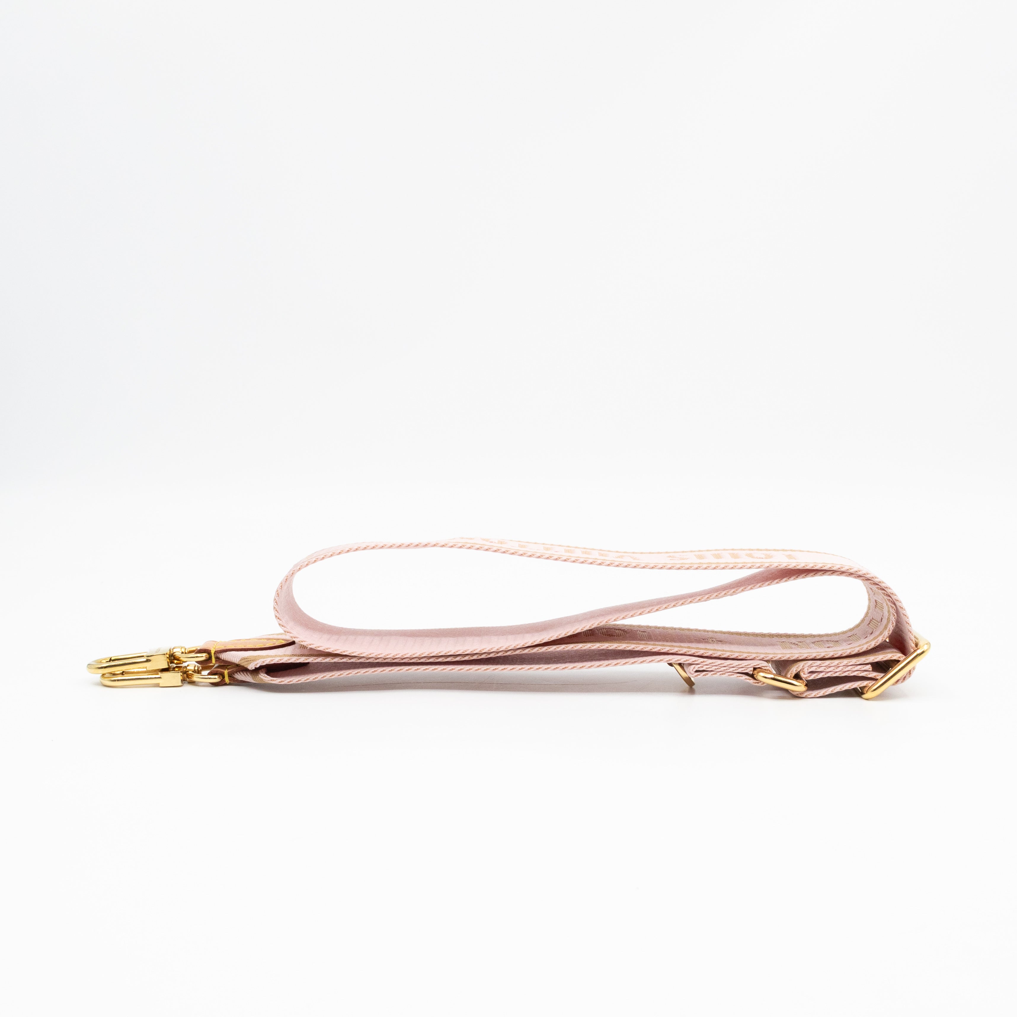 Bandoulière Shoulder Strap Pink Nylon