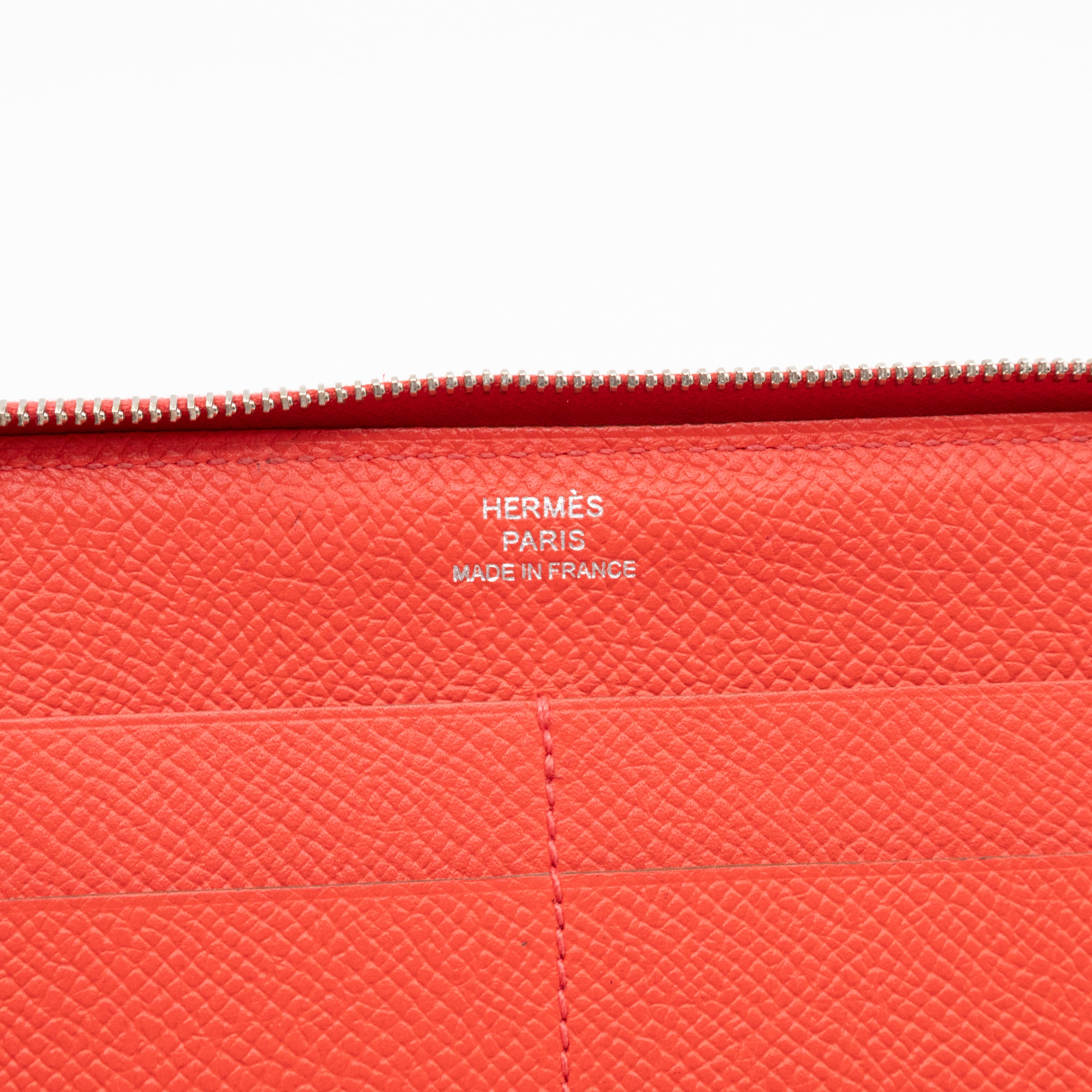 Soie-Cool Wallet Rose Jaipur Epsom Leather & Silk