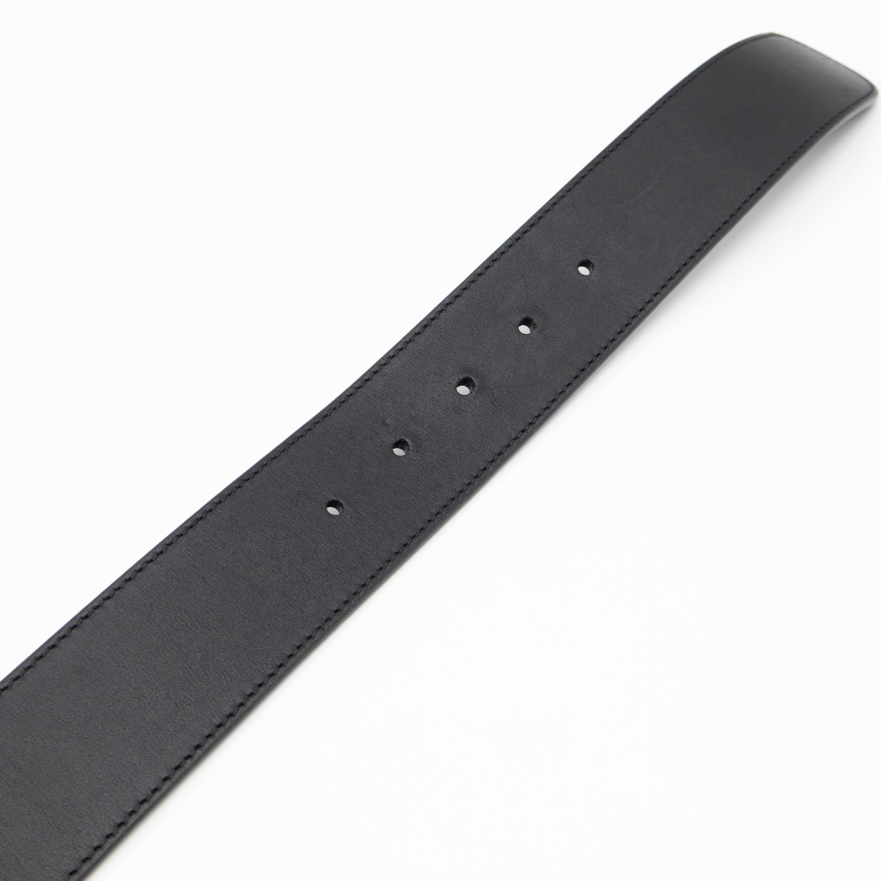 GG Marmont Wide Black Leather Belt 90/36