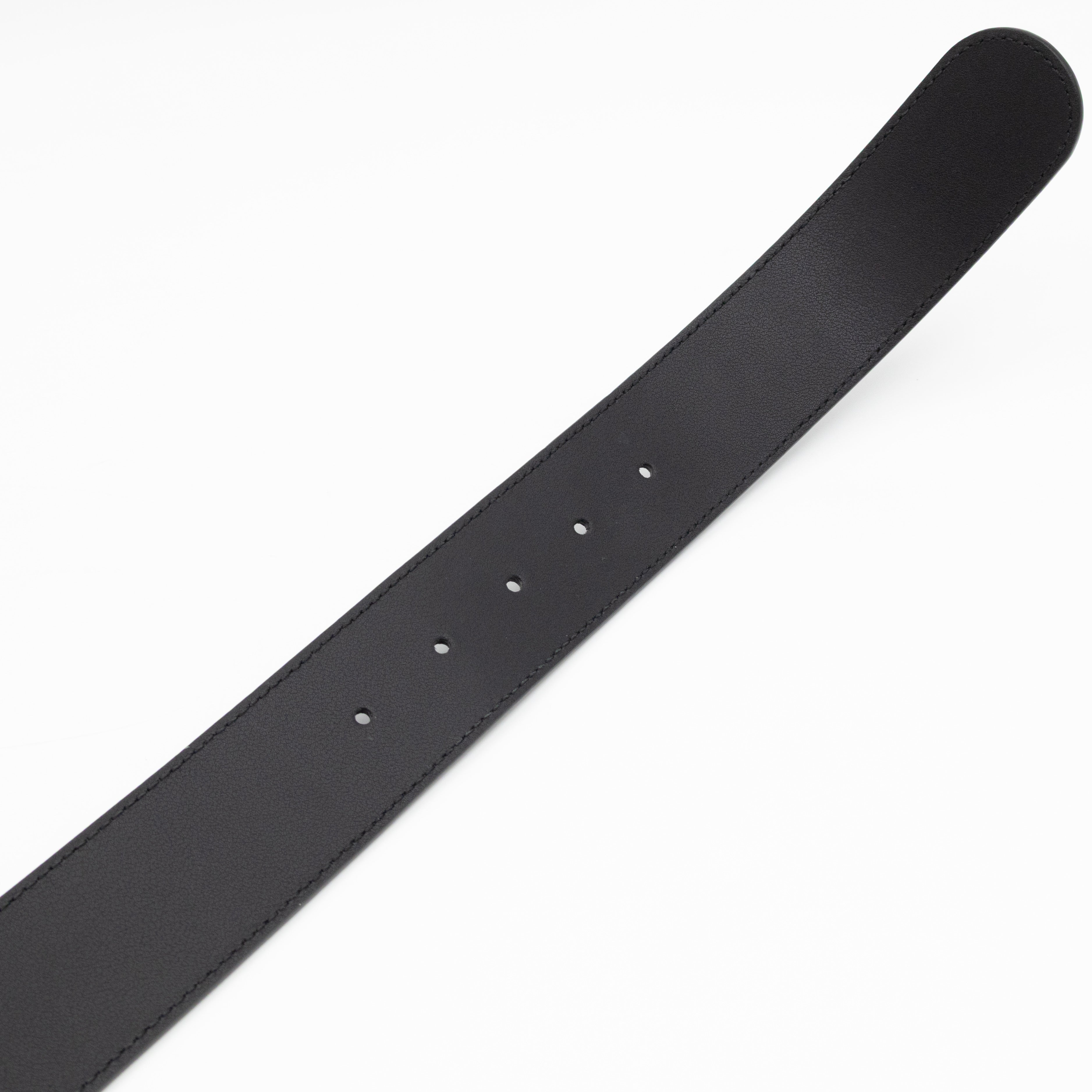 GG Marmont Wide Black Leather Belt 90/36